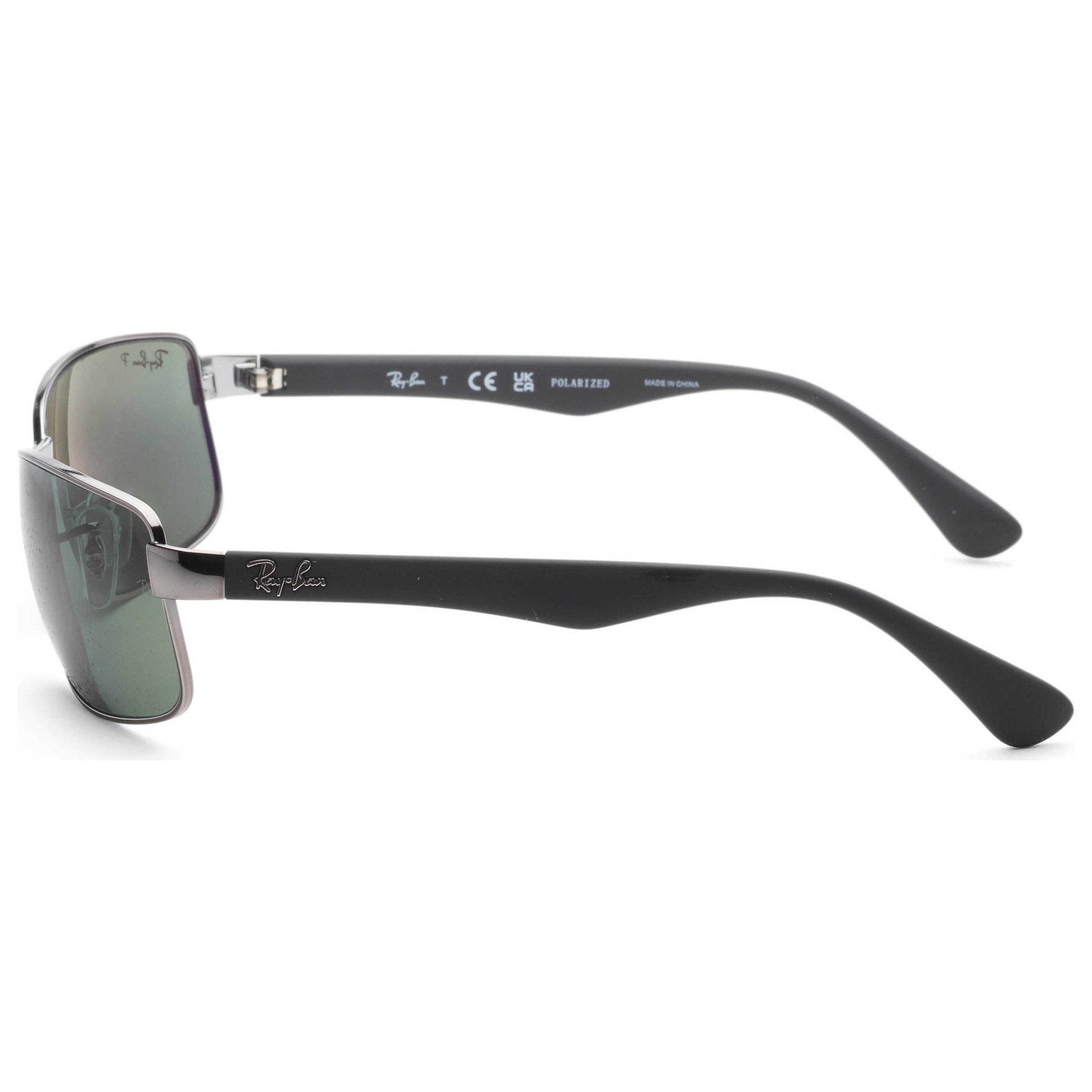 Left view of Ray-Ban Men's Sunglasses RB3478-004-5860