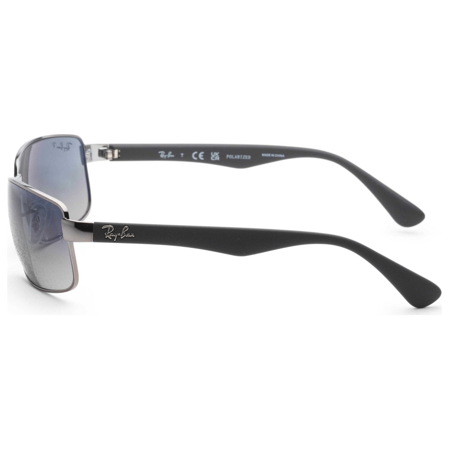 Left view of Ray-Ban Men's Sunglasses RB3478-004-7860