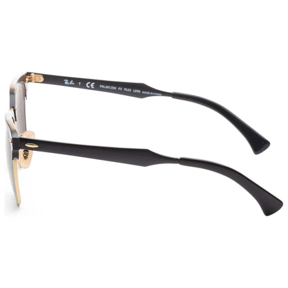 Left view of Ray-Ban Clubmaster Unisex Sunglasses RB3507-136-N5