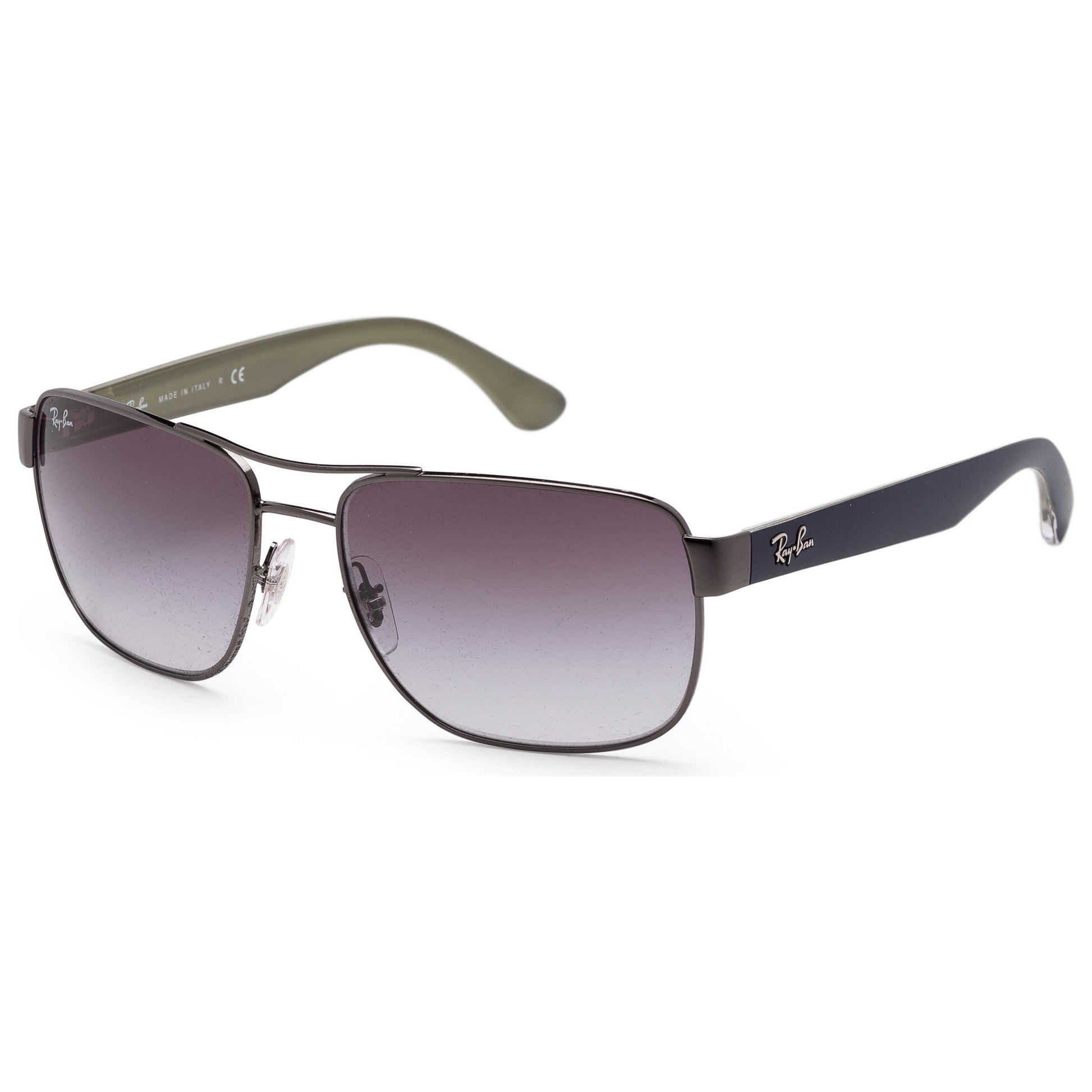 Front view of Ray-Ban Classic Men's Sunglasses RB3530-004-8G58