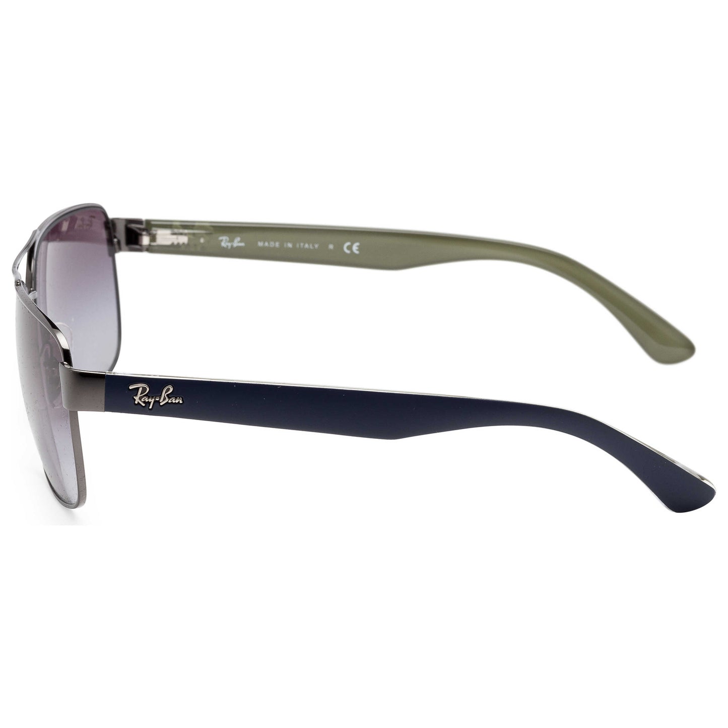 Left view of Ray-Ban Classic Men's Sunglasses RB3530-004-8G58