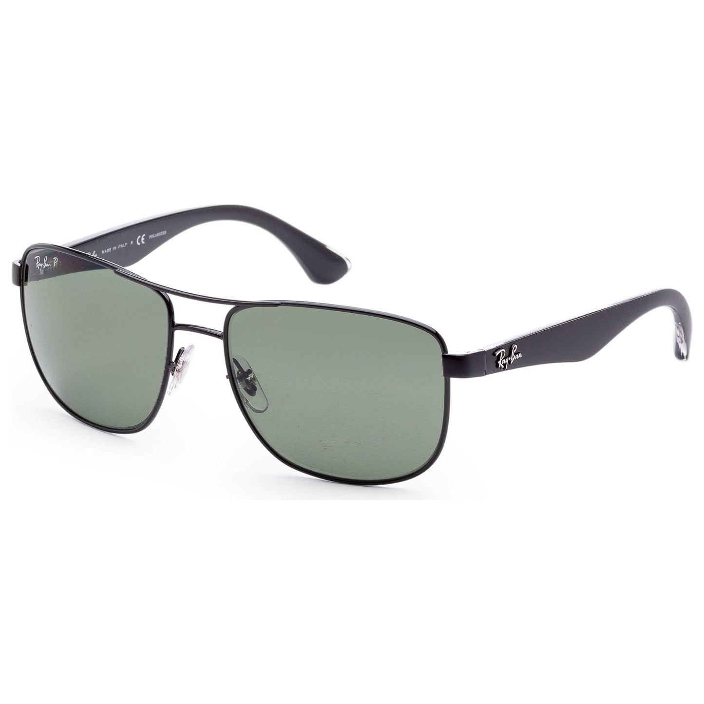 Front view of Ray-Ban Designer Men's Sunglasses RB3533-002-9A57