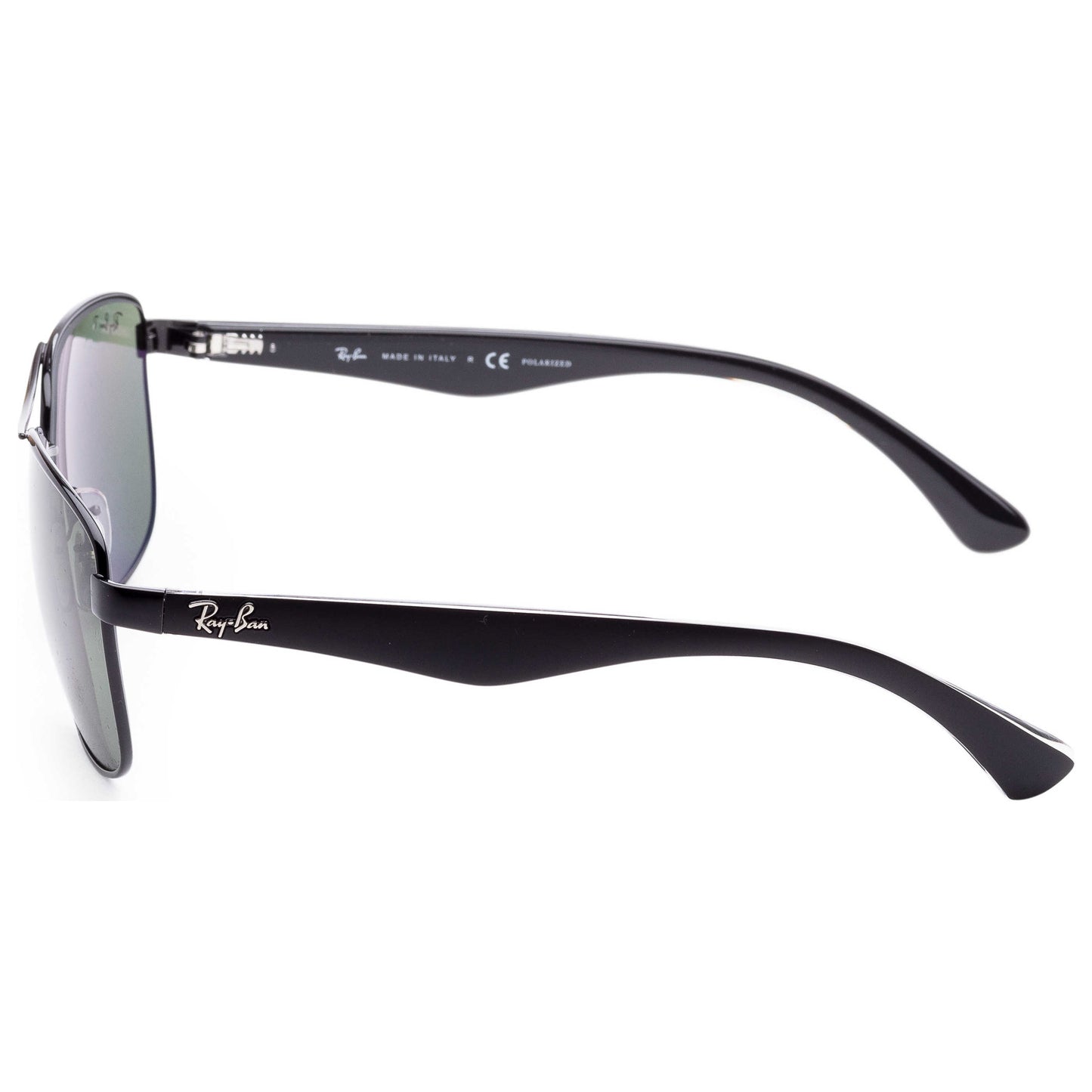 Left view of Ray-Ban Designer Men's Sunglasses RB3533-002-9A57