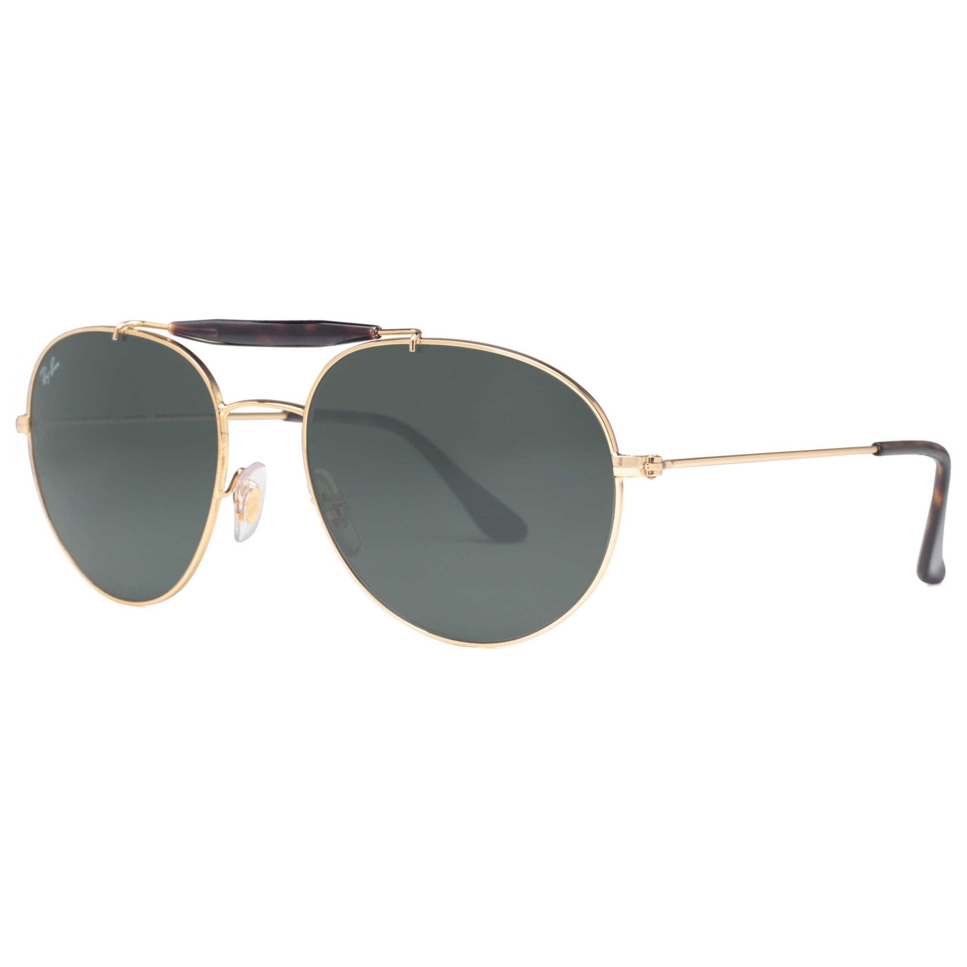 Front view of Ray-Ban Aviator Unisex Sunglasses RB354000156