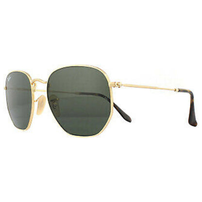 Front view of Ray-Ban Hexagonal Men's Sunglasses RB3548N00154