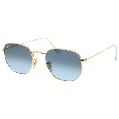 Front view of Ray-Ban Hexagonal Men's Sunglasses RB3548N91233M51
