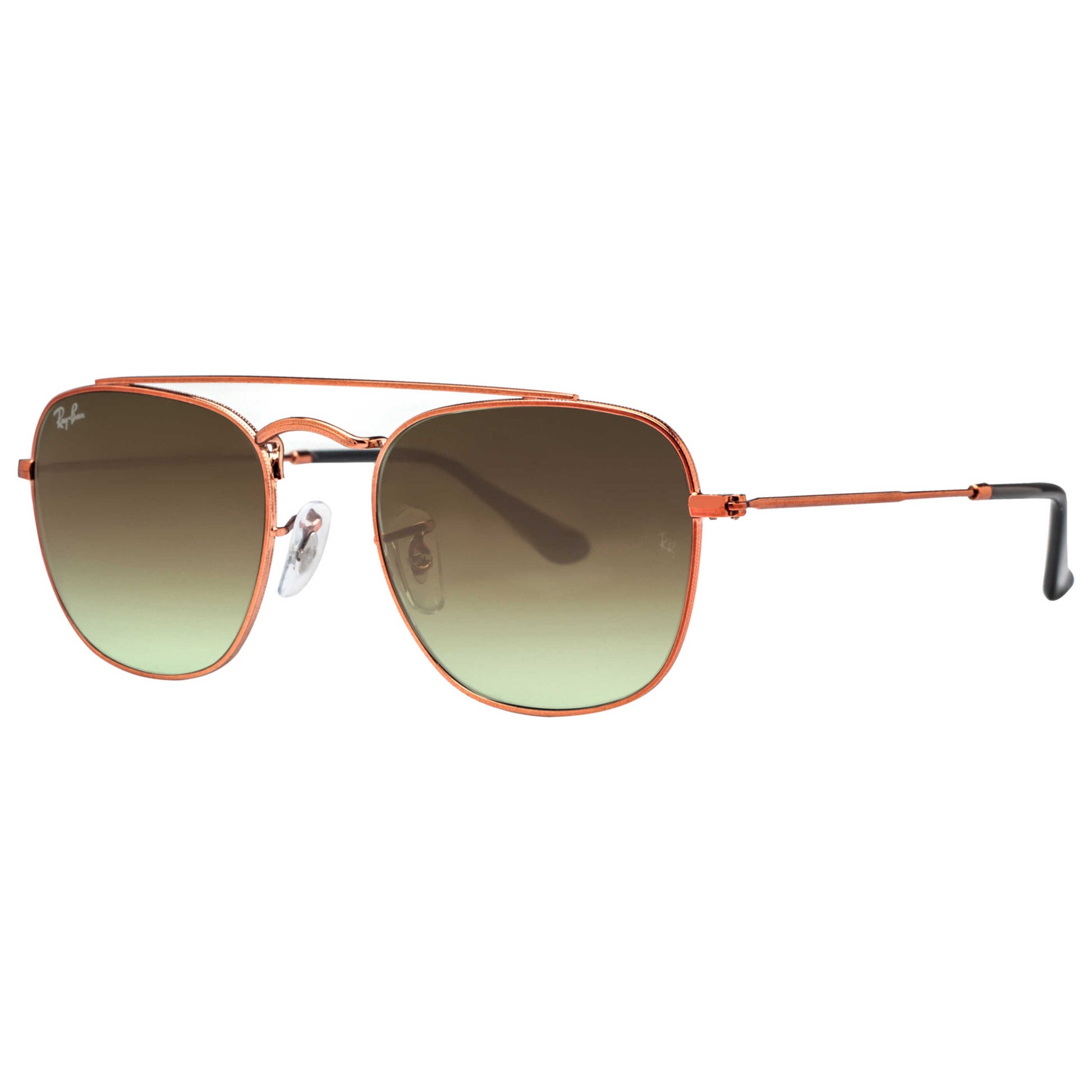 Front view of Ray-Ban Square Unisex Sunglasses RB35579002-A651