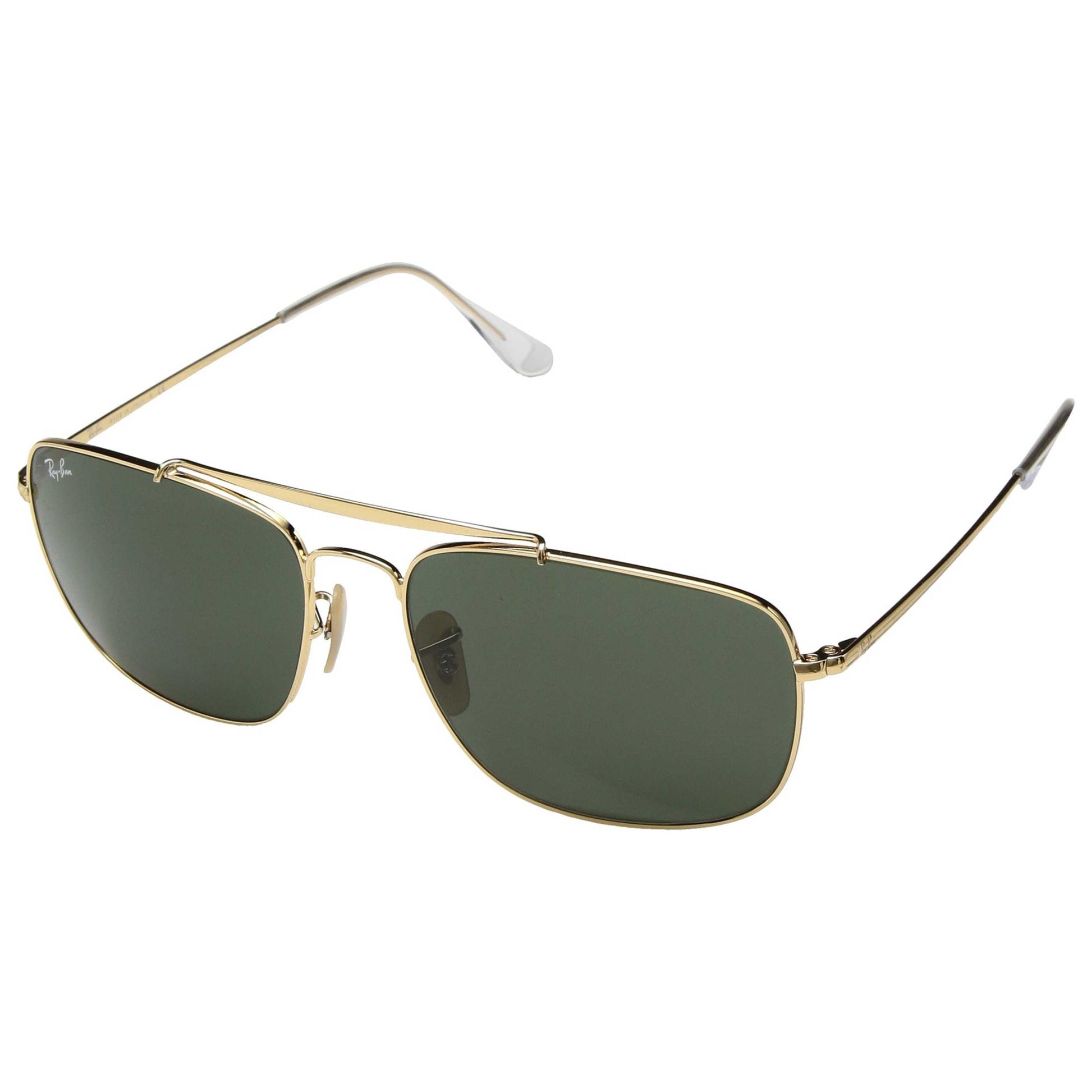 Front view of Ray-Ban Aviator Unisex Sunglasses RB3560-001-61