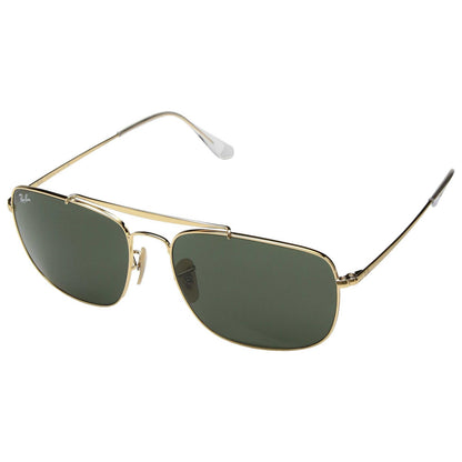 Front view of Ray-Ban Aviator Unisex Sunglasses RB3560-001-61