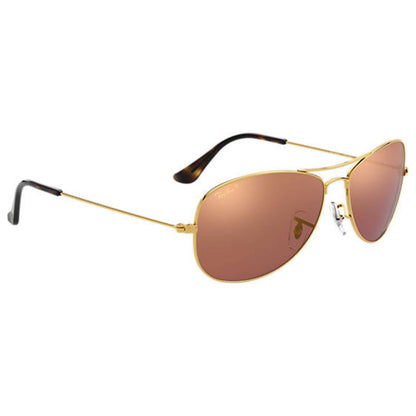 Front view of Ray-Ban Chromance Unisex Sunglasses RB35620016B59