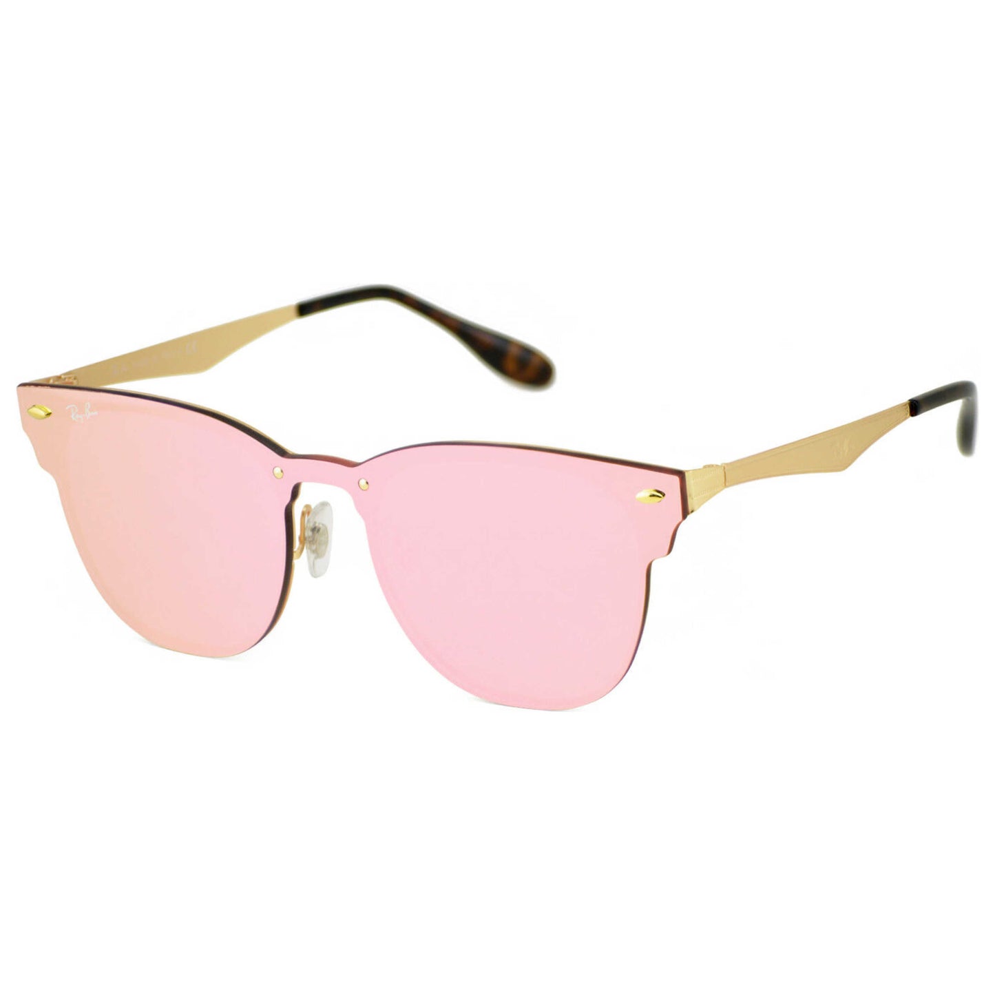 Front view of Ray-Ban Clubmaster Women's Sunglasses RB3576N-043-E4-47