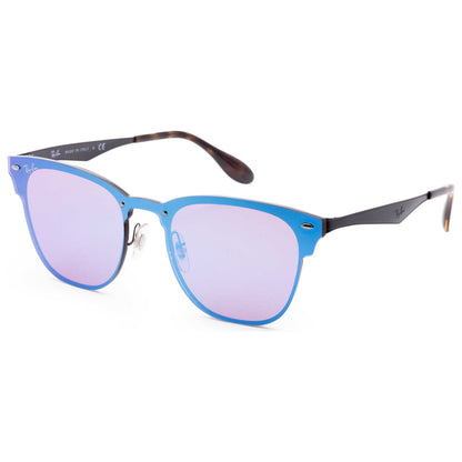Front view of Ray-Ban Clubmaster Unisex Sunglasses RB3576N-153-7V-41