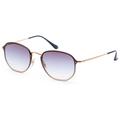 Front view of Ray-Ban Hexagonal Unisex Sunglasses RB3579N-91400S58