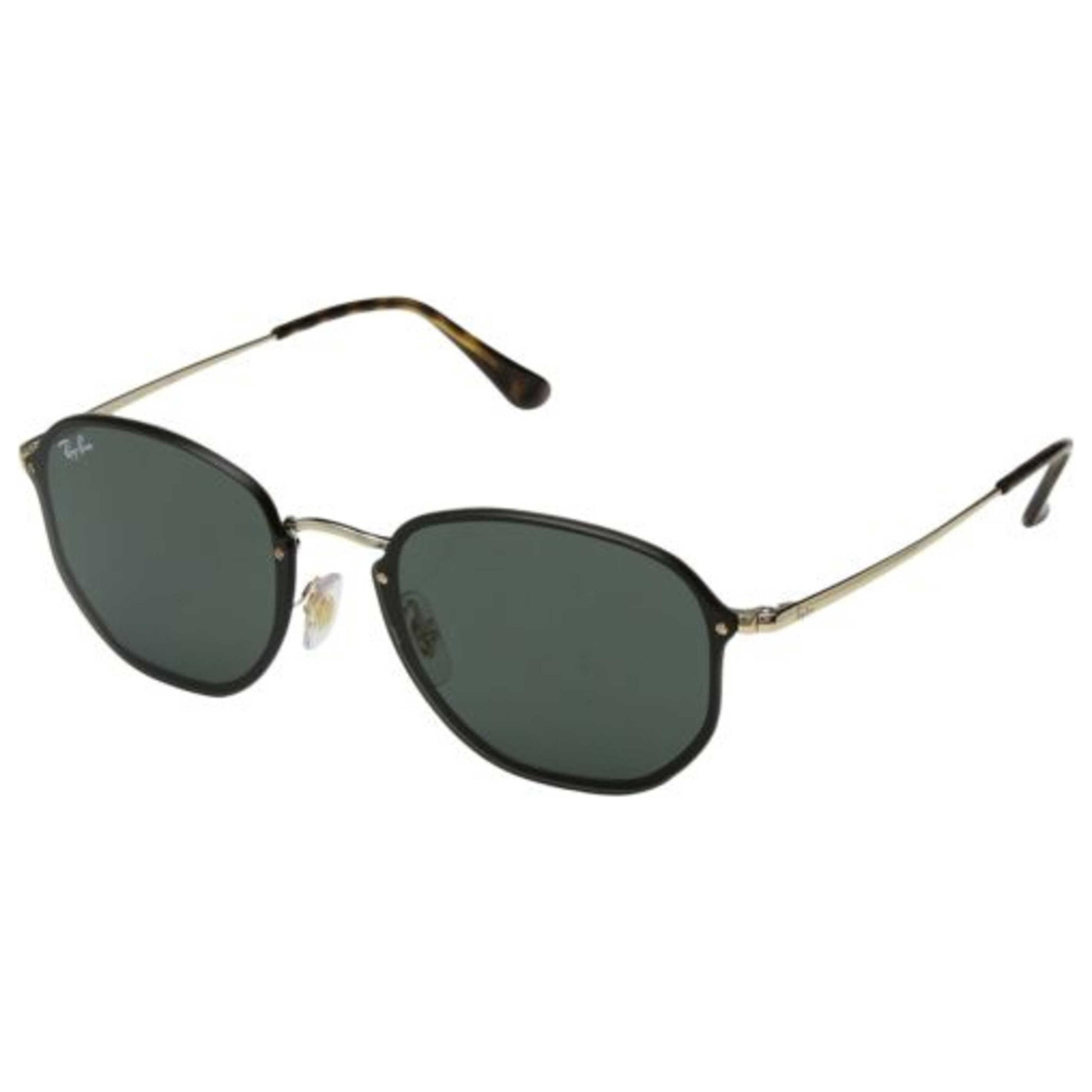 Front view of Ray-Ban Blaze Hexagonal Unisex Sunglasses RB3579N001-7158-15