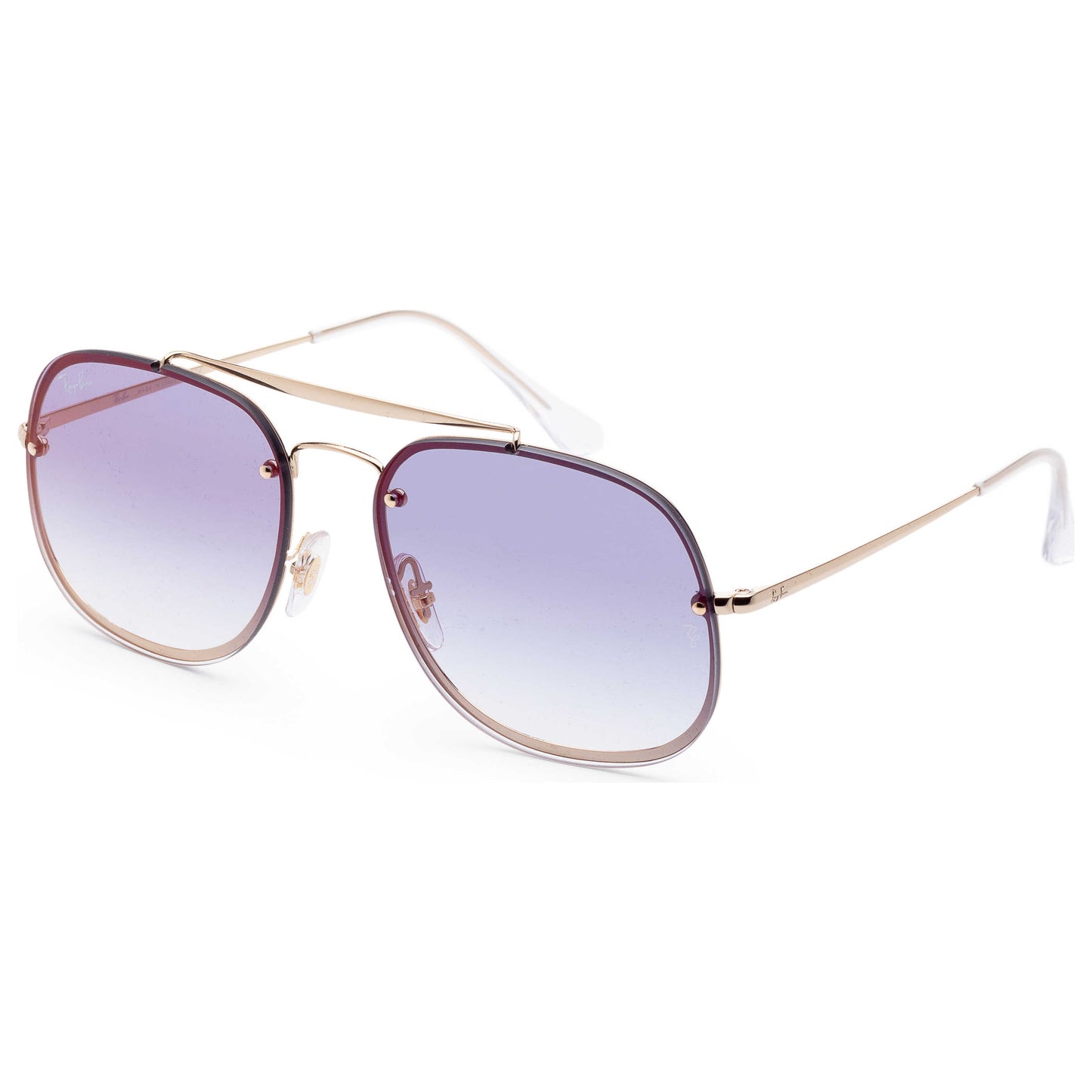 Front view of Ray-Ban Blaze Men's Sunglasses RB3583N-001-X058