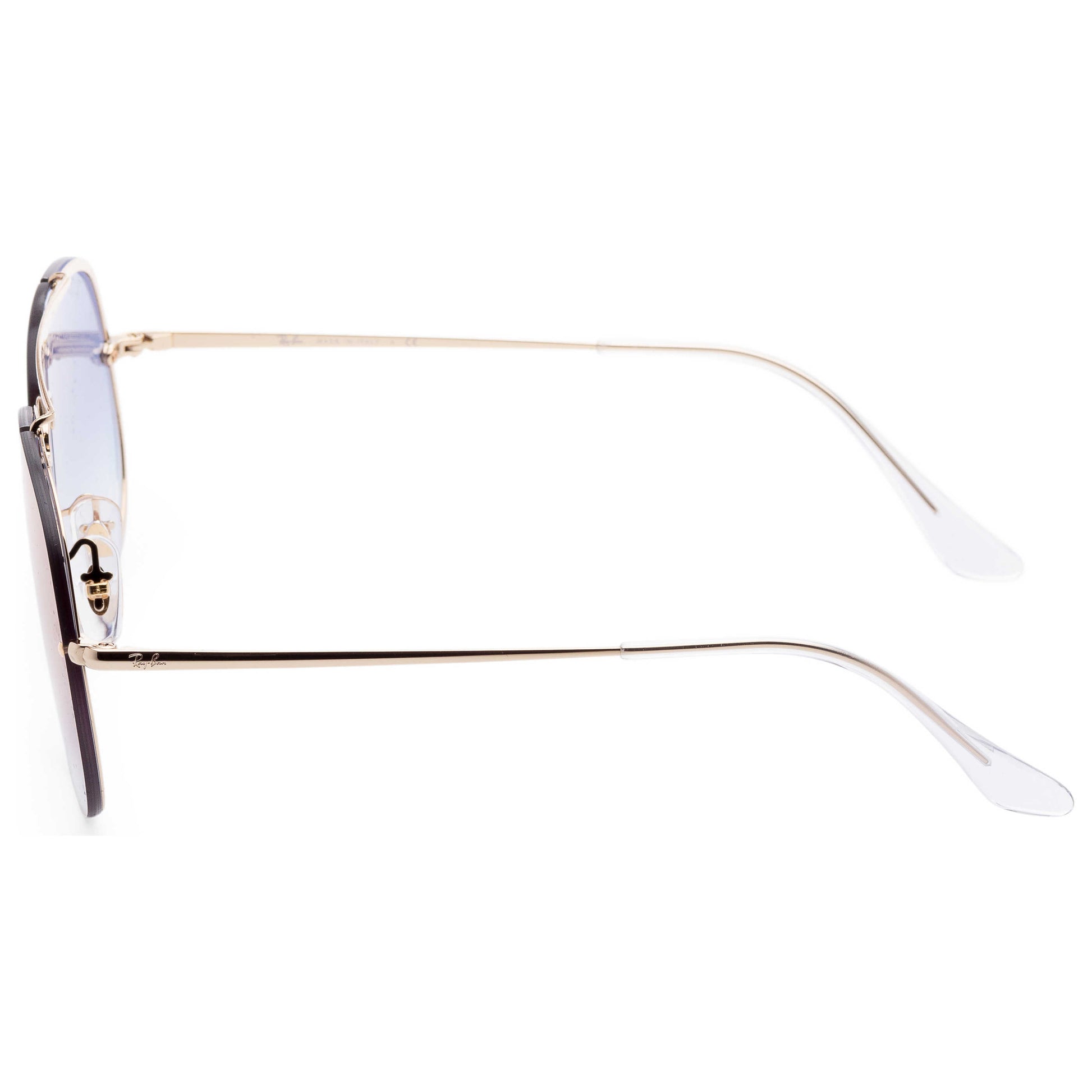 Left view of Ray-Ban Blaze Men's Sunglasses RB3583N-001-X058