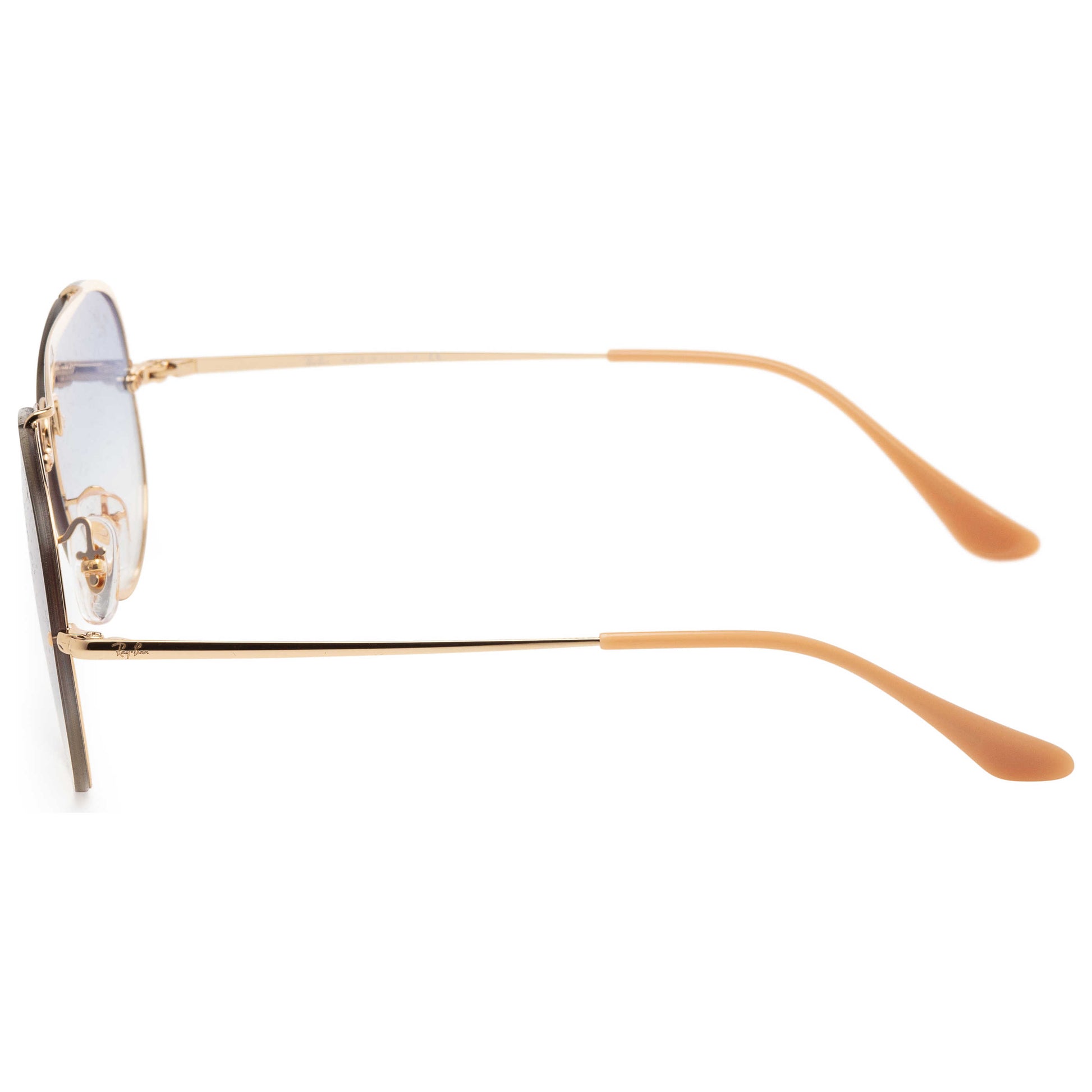 Left view of Ray-Ban Blaze Men's Sunglasses RB3584N-001-1958