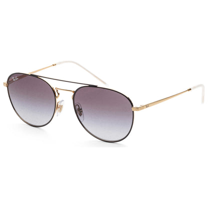 Front view of Ray-Ban Aviator Unisex Sunglasses RB3589-90548G-55
