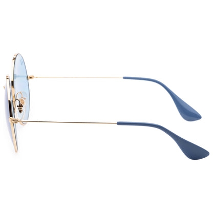 Left view of Ray-Ban Fashion Women's Sunglasses RB3592-001-F7-55