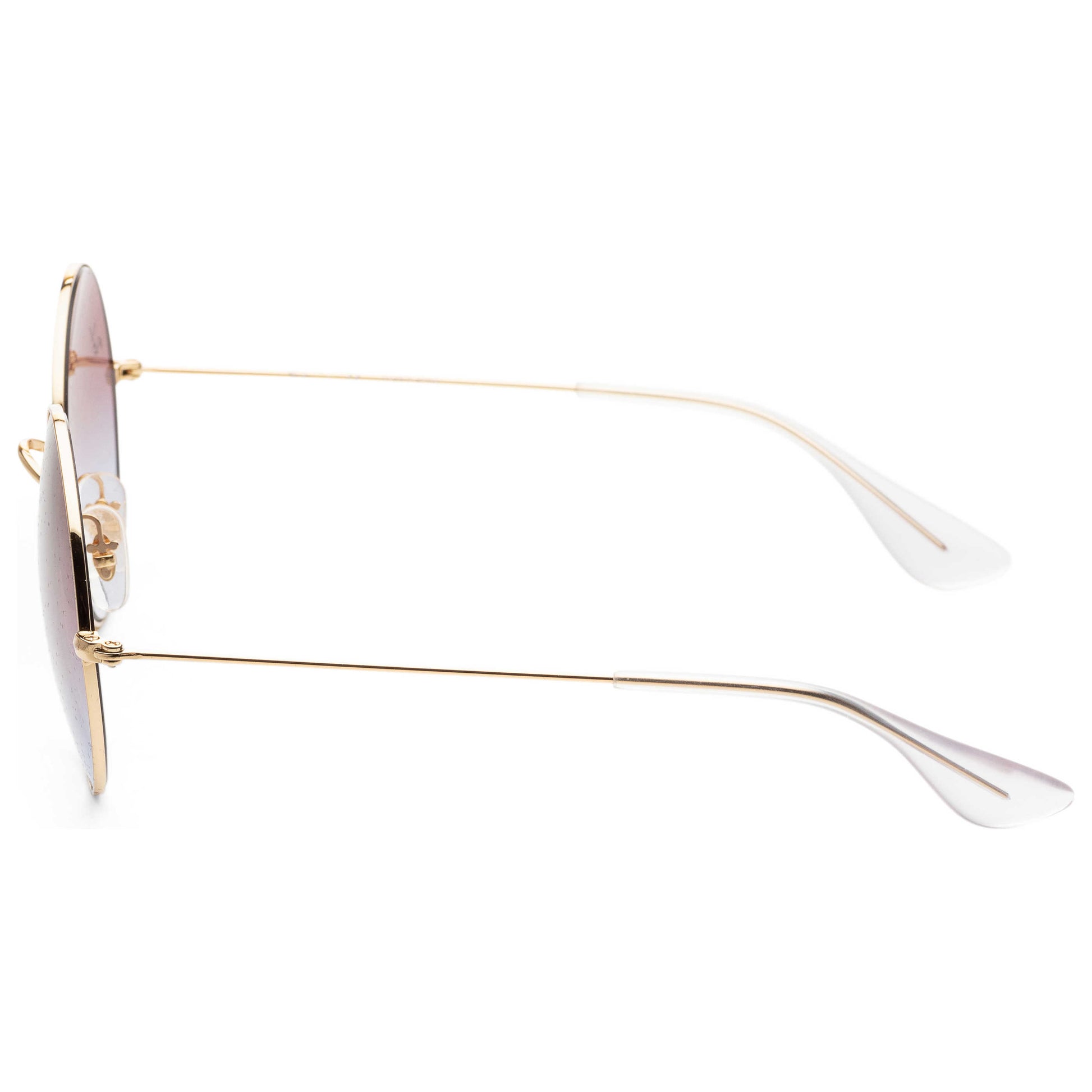 Left view of Ray-Ban Fashion Women's Sunglasses RB3592-001-I8