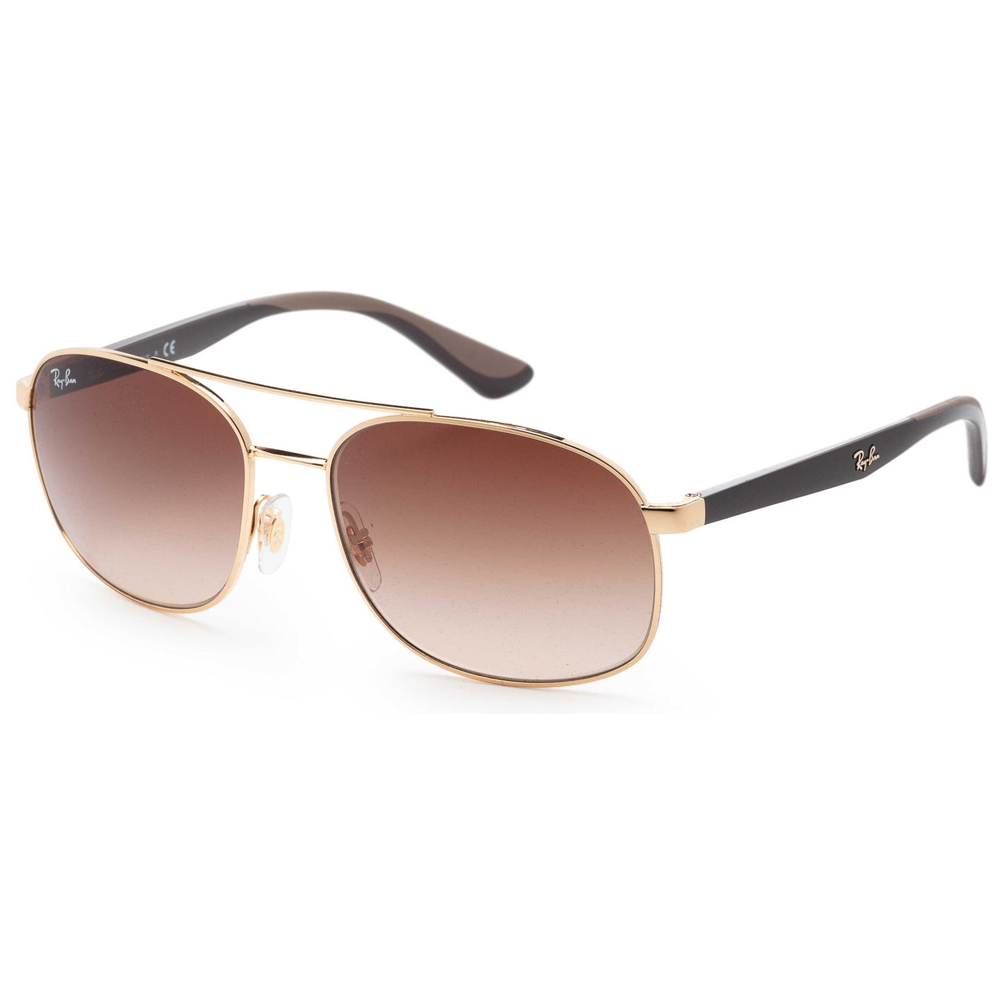 Front view of Ray-Ban Classic Men's Sunglasses RB3593-001-1358