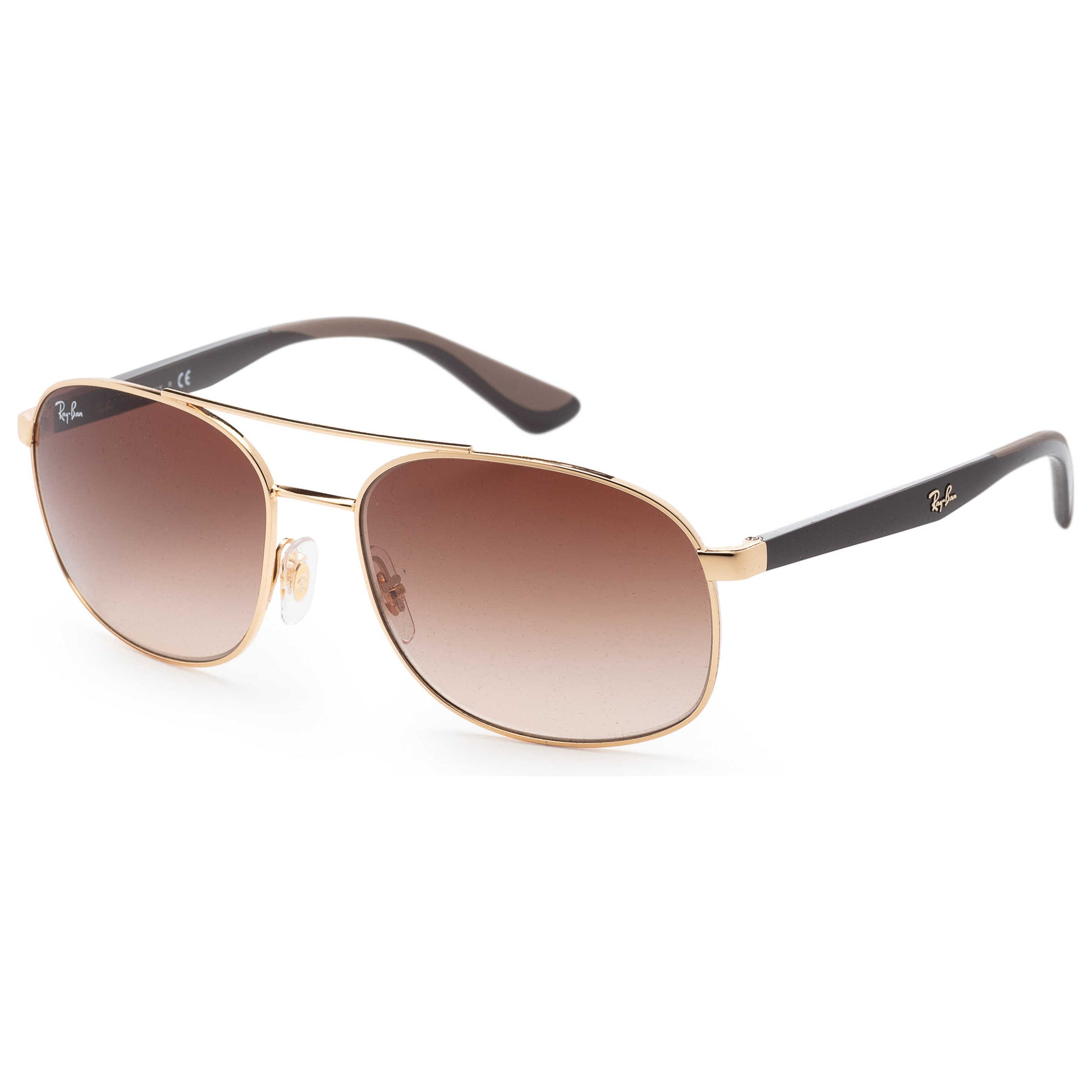 Front view of Ray-Ban Classic Men's Sunglasses RB3593-001-1358