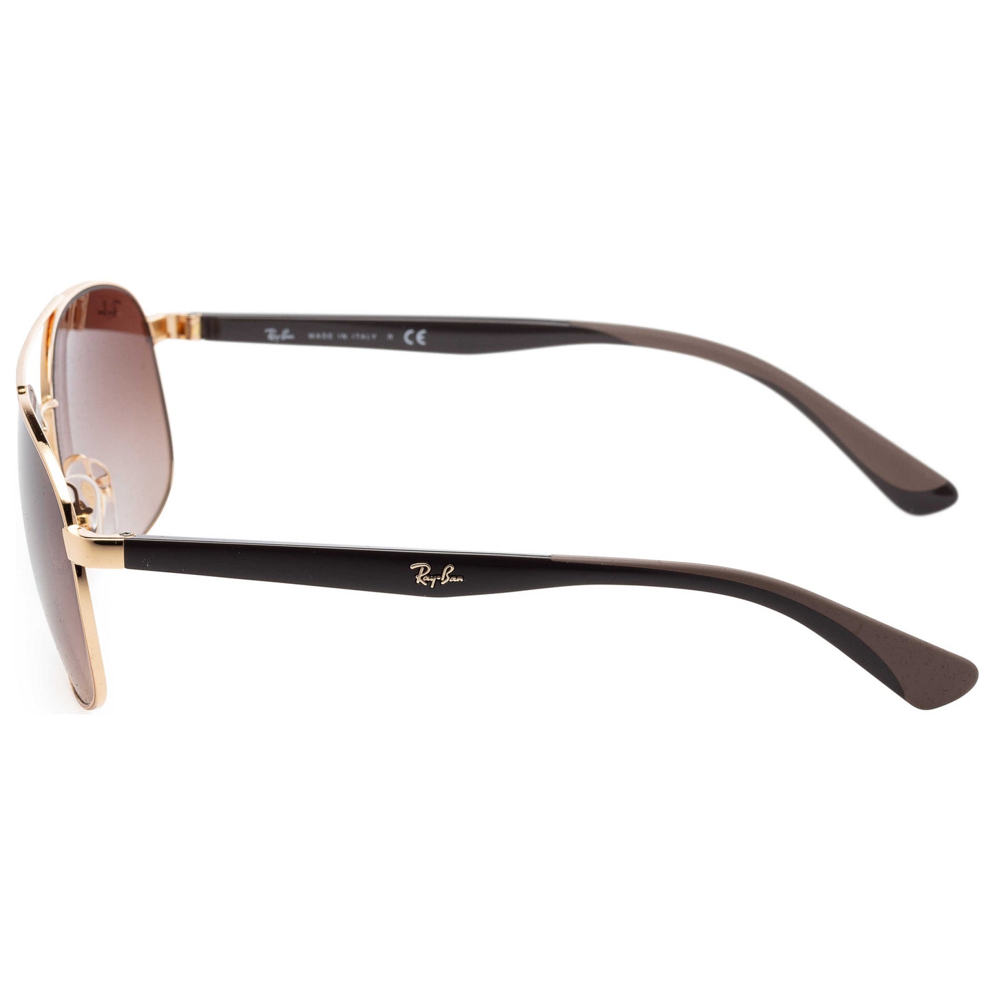 Left view of Ray-Ban Classic Men's Sunglasses RB3593-001-1358