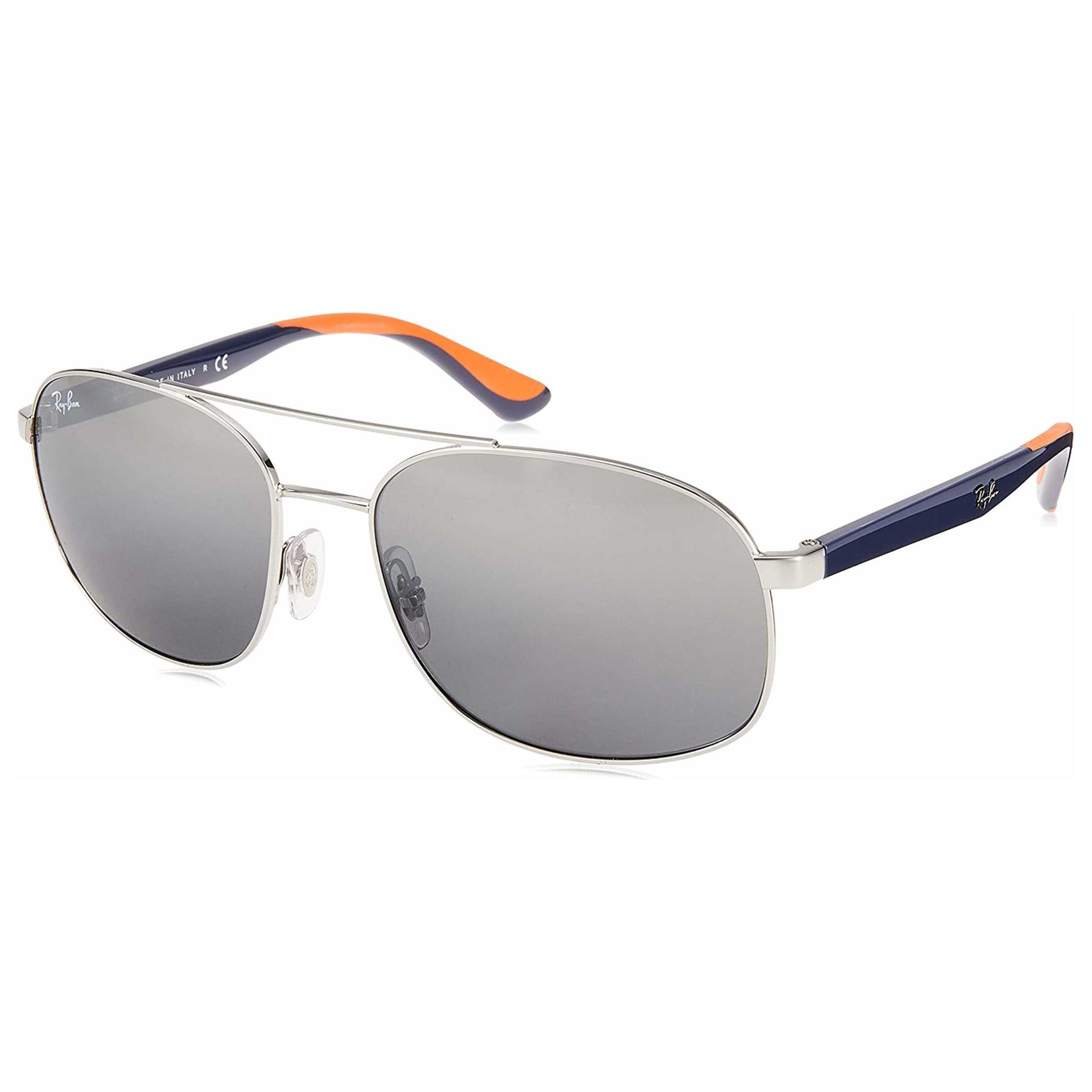 Front view of Ray-Ban Aviator Unisex Sunglasses RB3593-910188-58