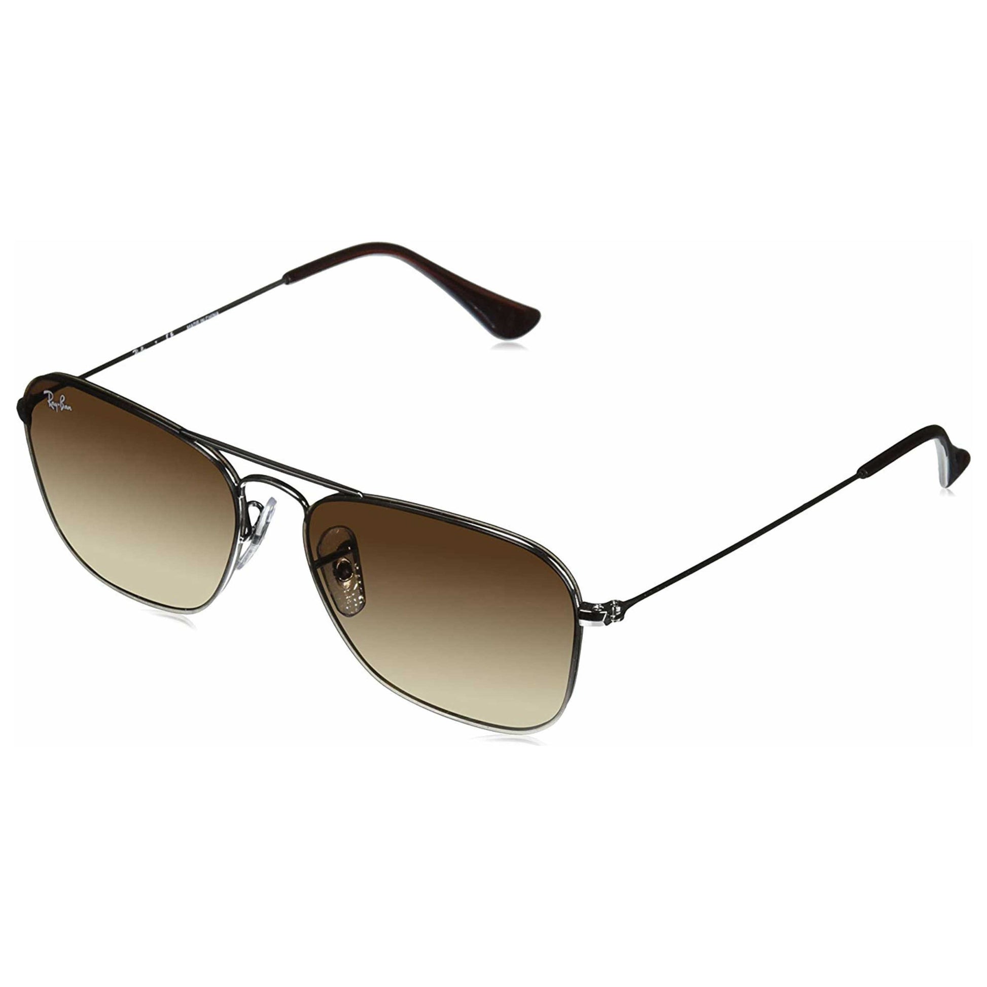 Front view of Ray-Ban Square Unisex Sunglasses RB3603004-1356