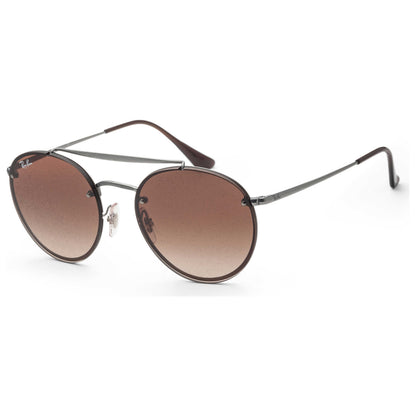 Front view of Ray-Ban Double Bridge Unisex Sunglasses RB3614N-91441354