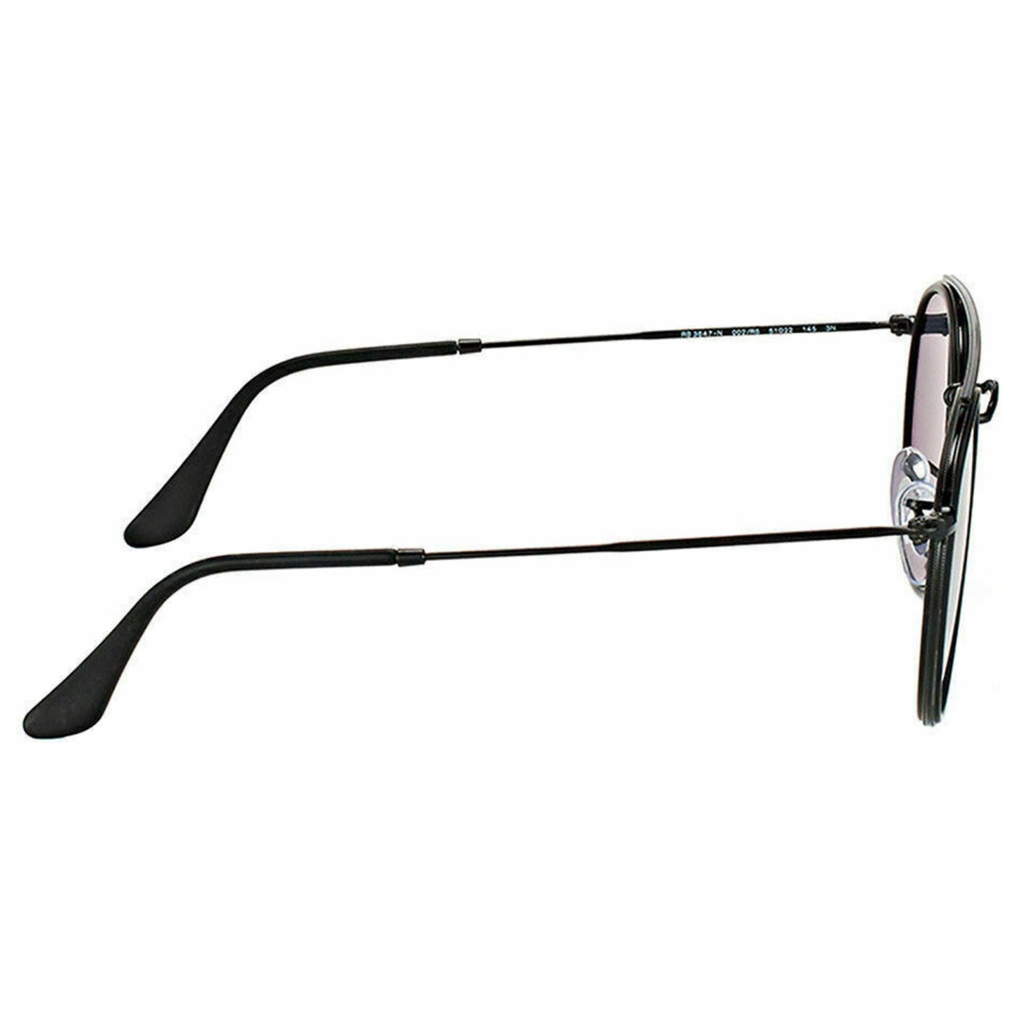 Ray-Ban Round Double Bridge Men's Sunglasses RB3647N002R551 - Image #2
