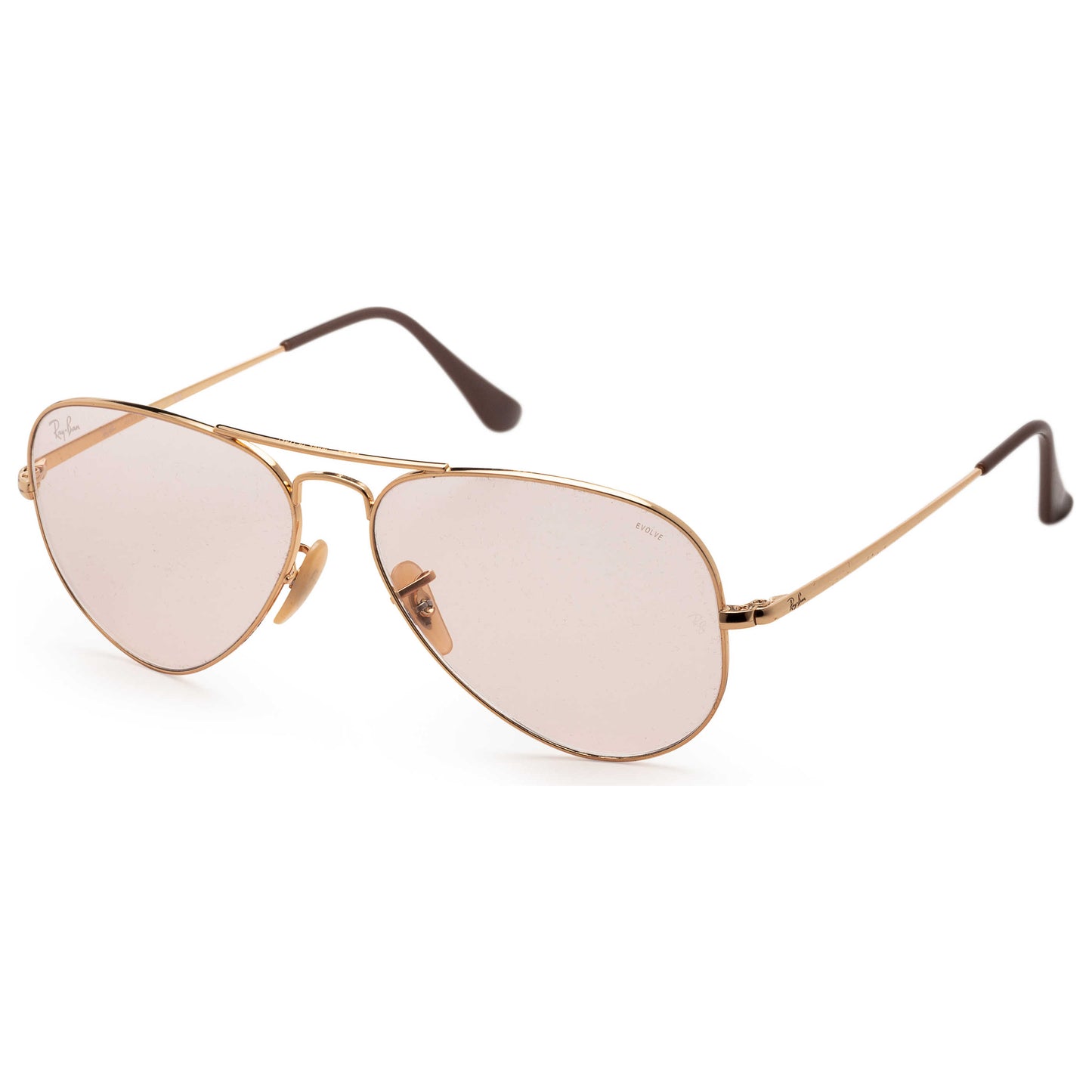 Front view of Ray-Ban Designer Unisex Sunglasses RB3689-001-T558