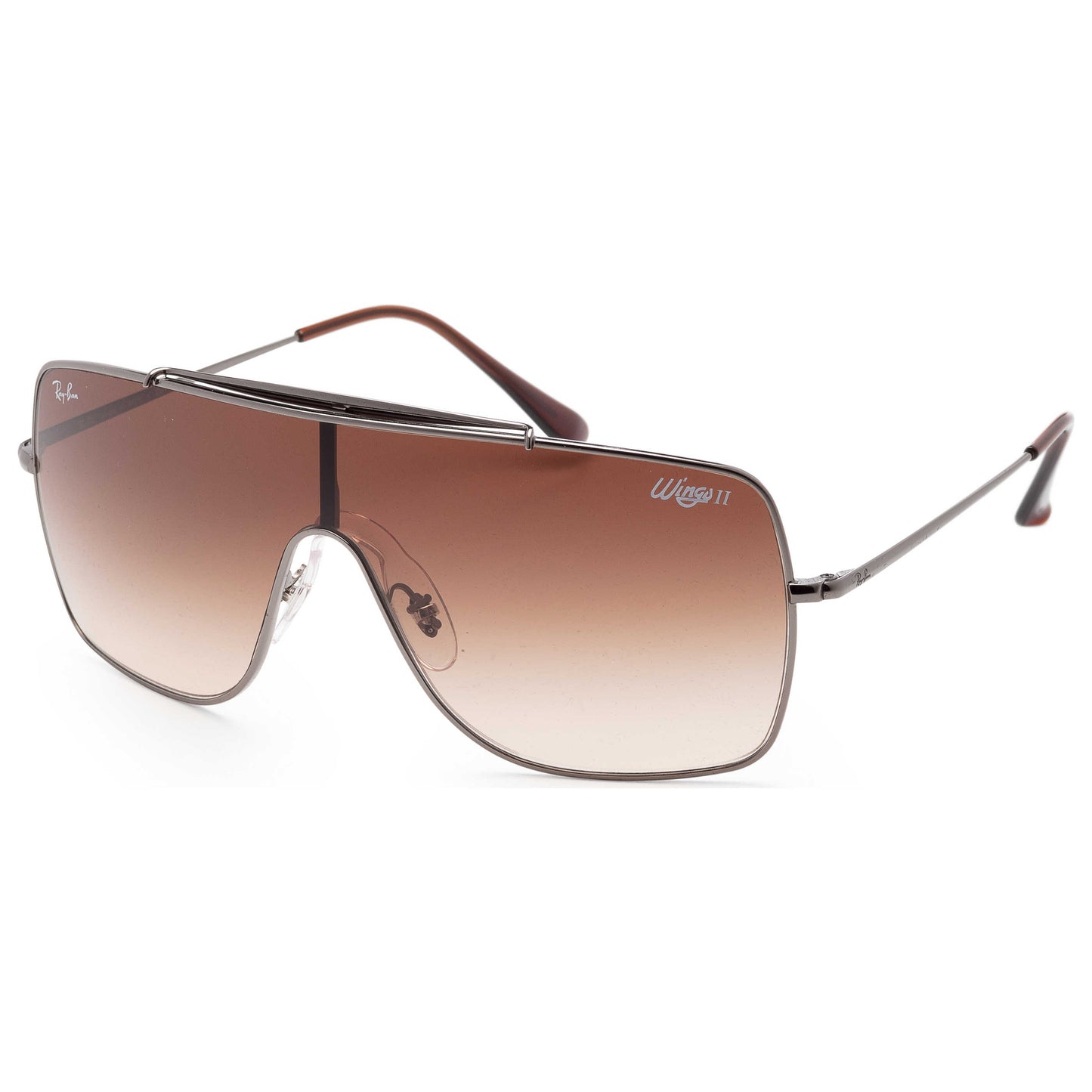 Front view of Ray-Ban Designer Men's Sunglasses RB3697-004-1335