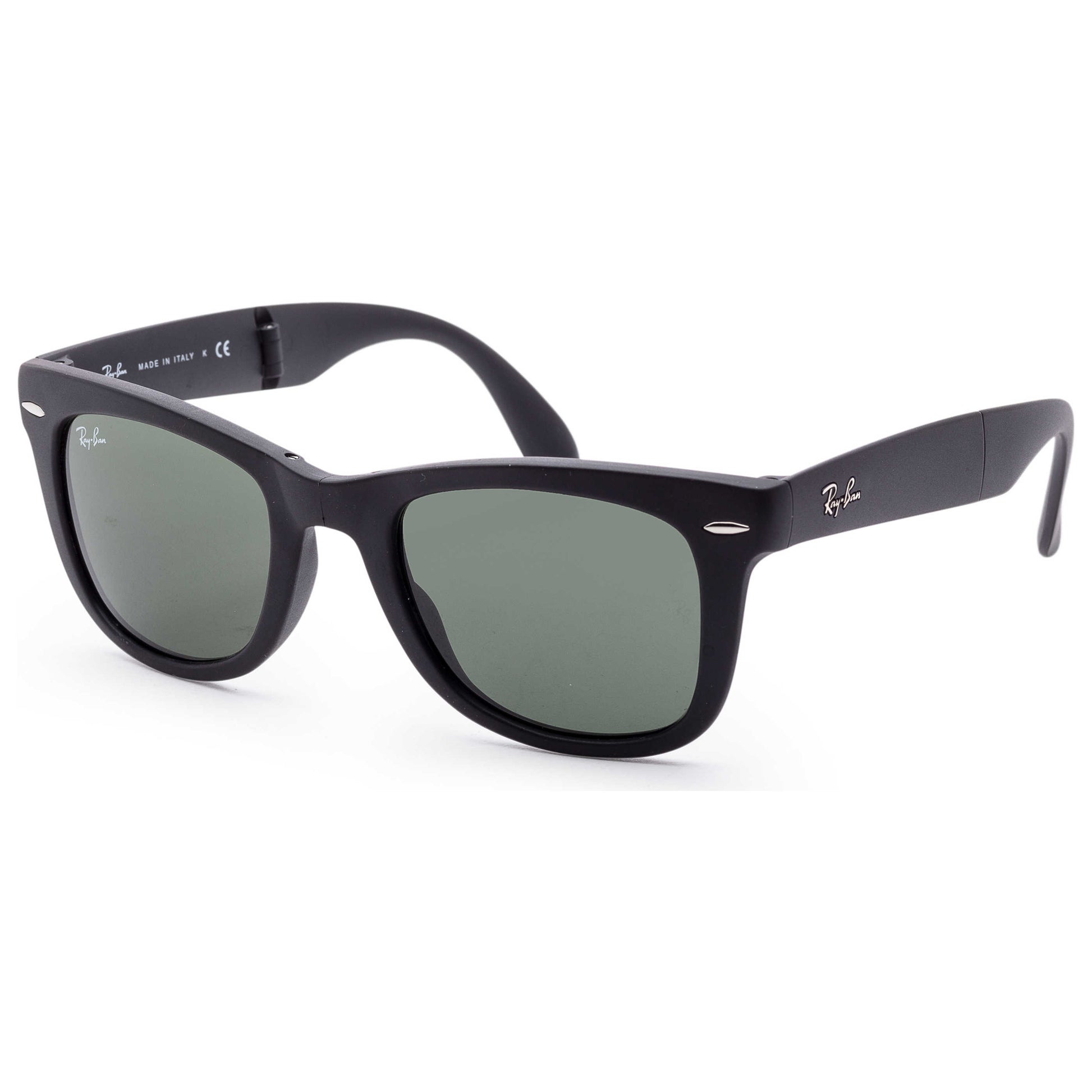 Front view of Ray-Ban Wayfarer Men's Sunglasses RB4105-601S-50