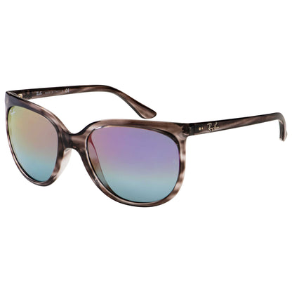 Front view of Ray-Ban Cats 1000 Women's Sunglasses RB4126-6430T6-57