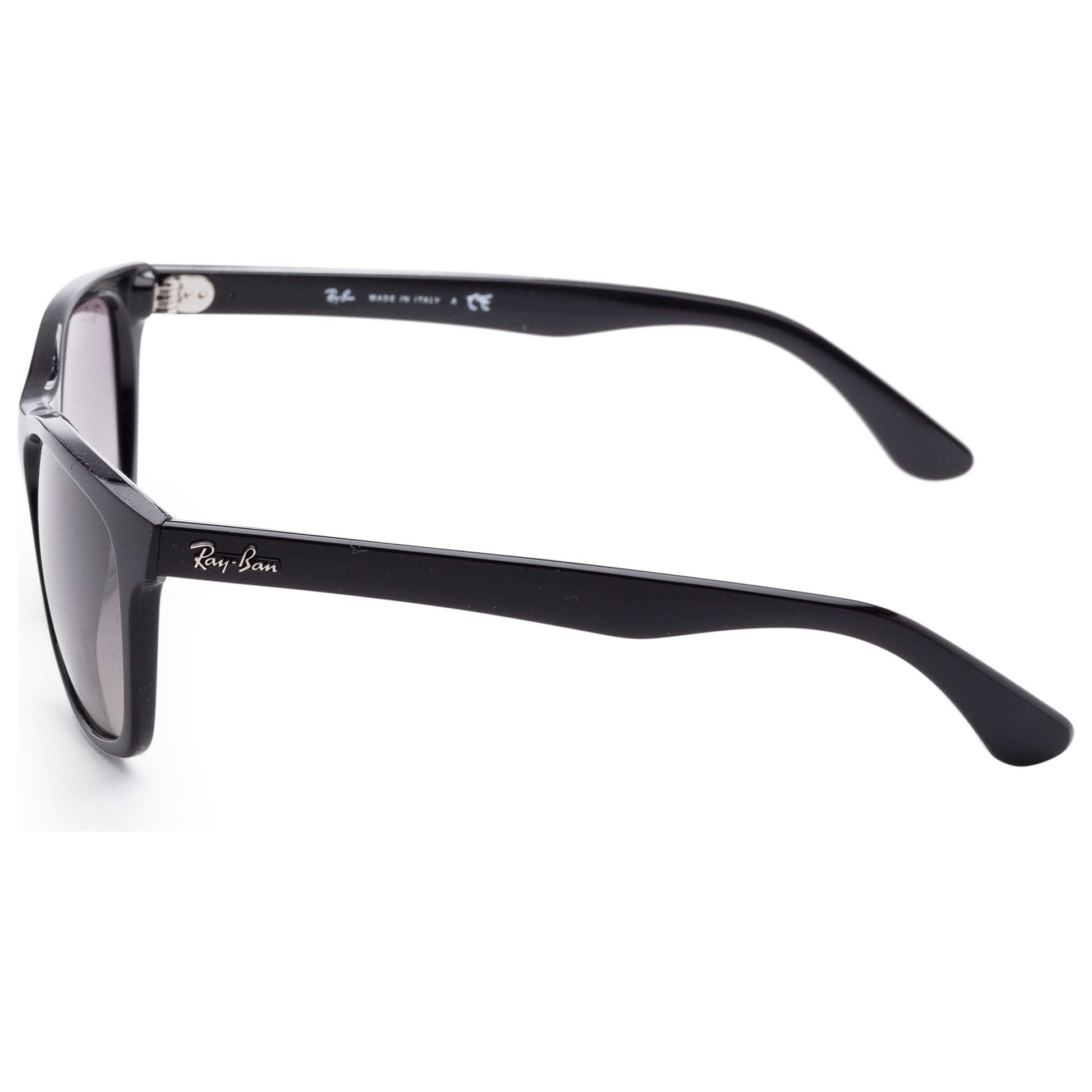 Left view of Ray-Ban Wayfarer Men's Sunglasses RB4181-601-7157