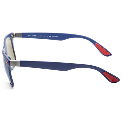 Left view of Ray-Ban Scuderia Ferrari Men's Sunglasses RB4195M-F604H052