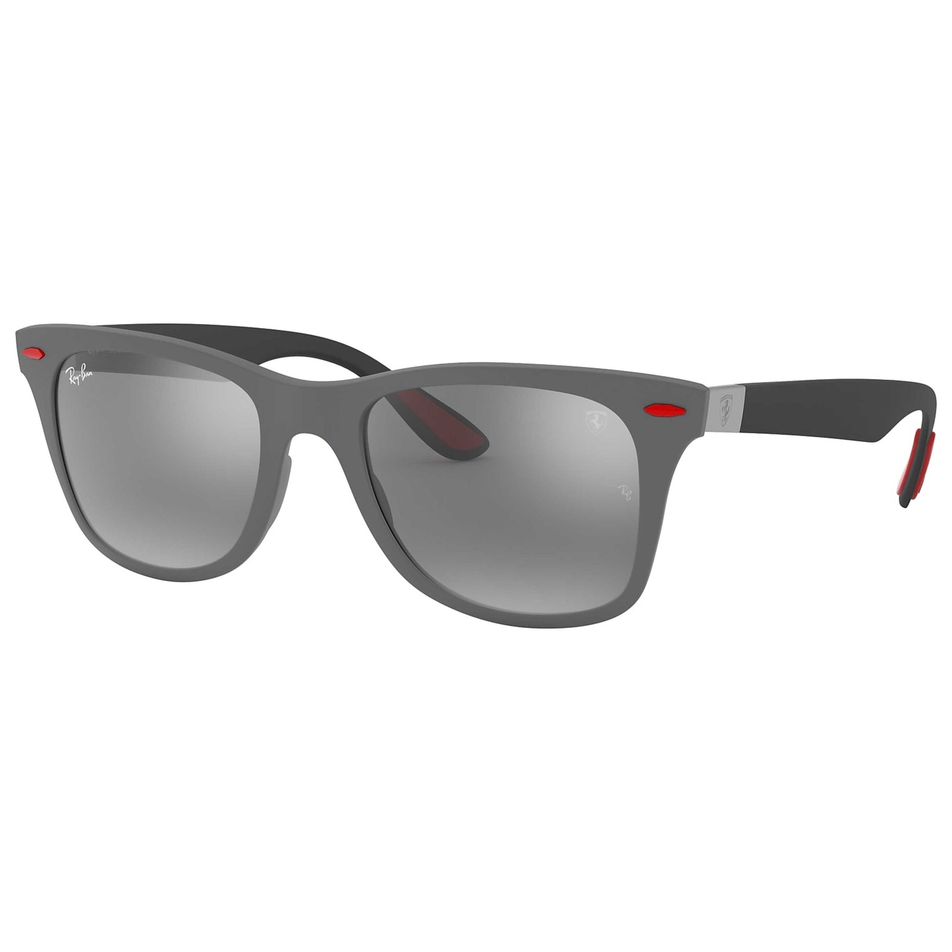 Front view of Ray-Ban Scuderia Ferrari Men's Sunglasses RB4195M-F6056G52