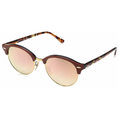 Front view of Ray-Ban Round Unisex Sunglasses RB4246-122070-51