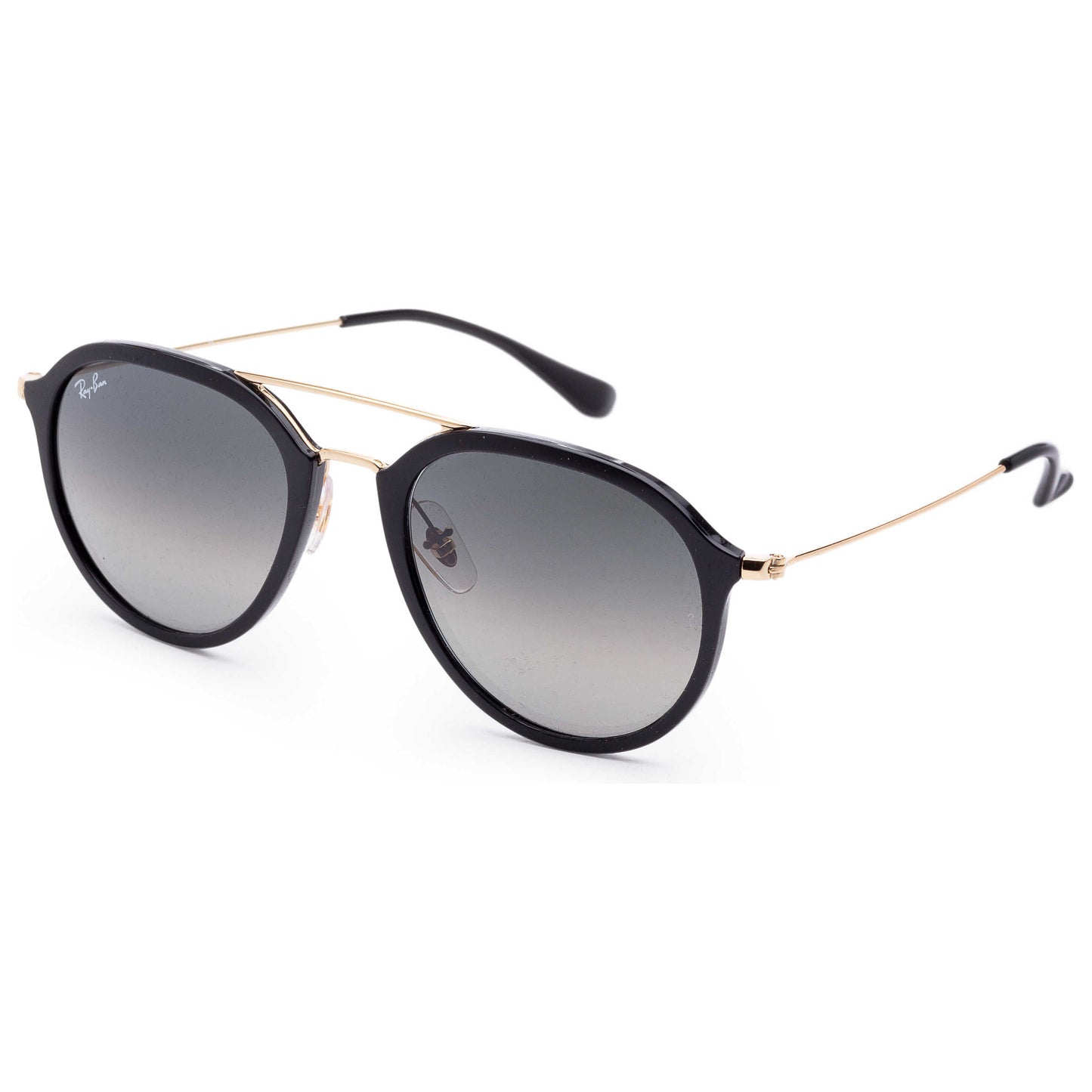 Front view of Ray-Ban Highstreet Men's Sunglasses RB4253-601-7153