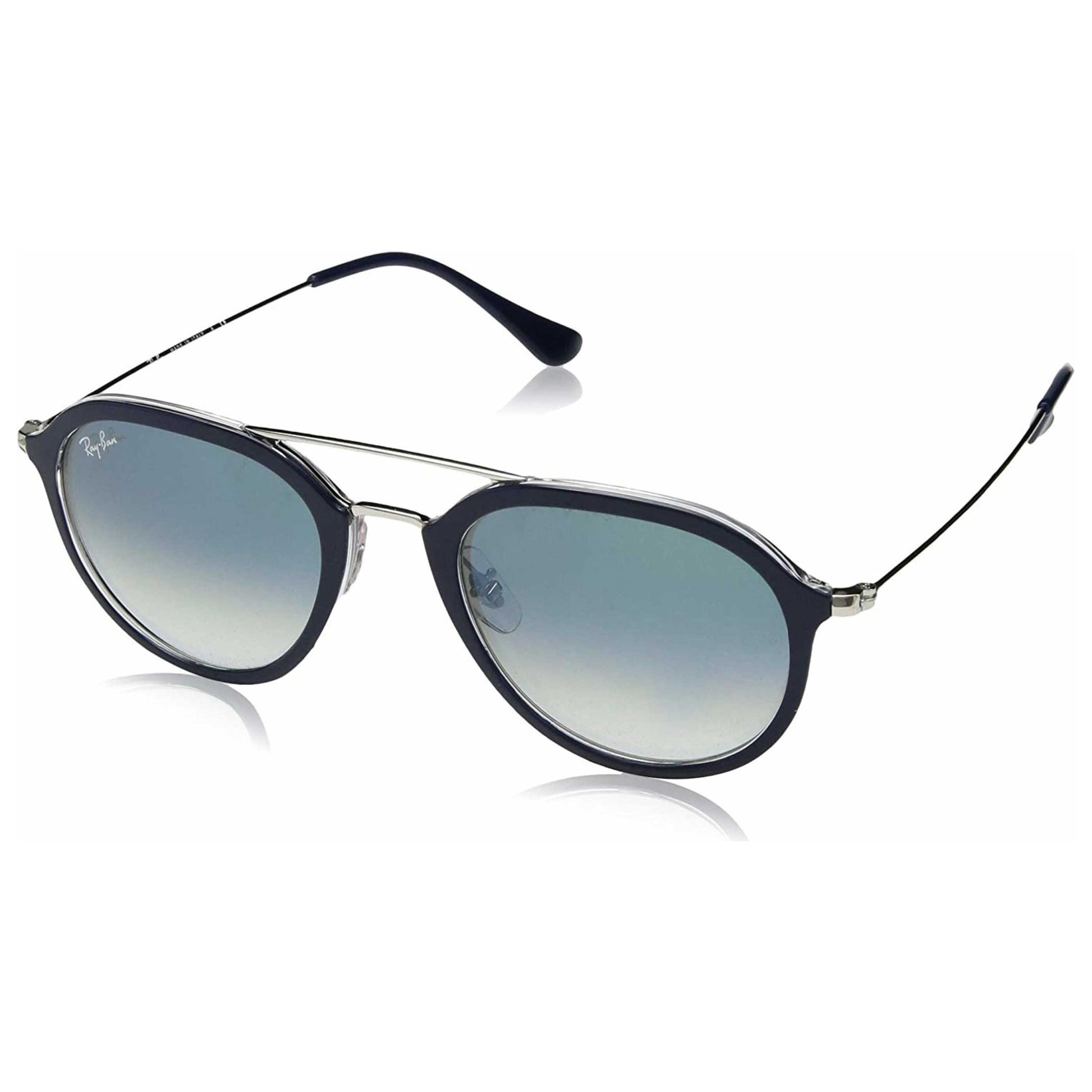 Front view of Ray-Ban Aviator Unisex Sunglasses RB425360533A50