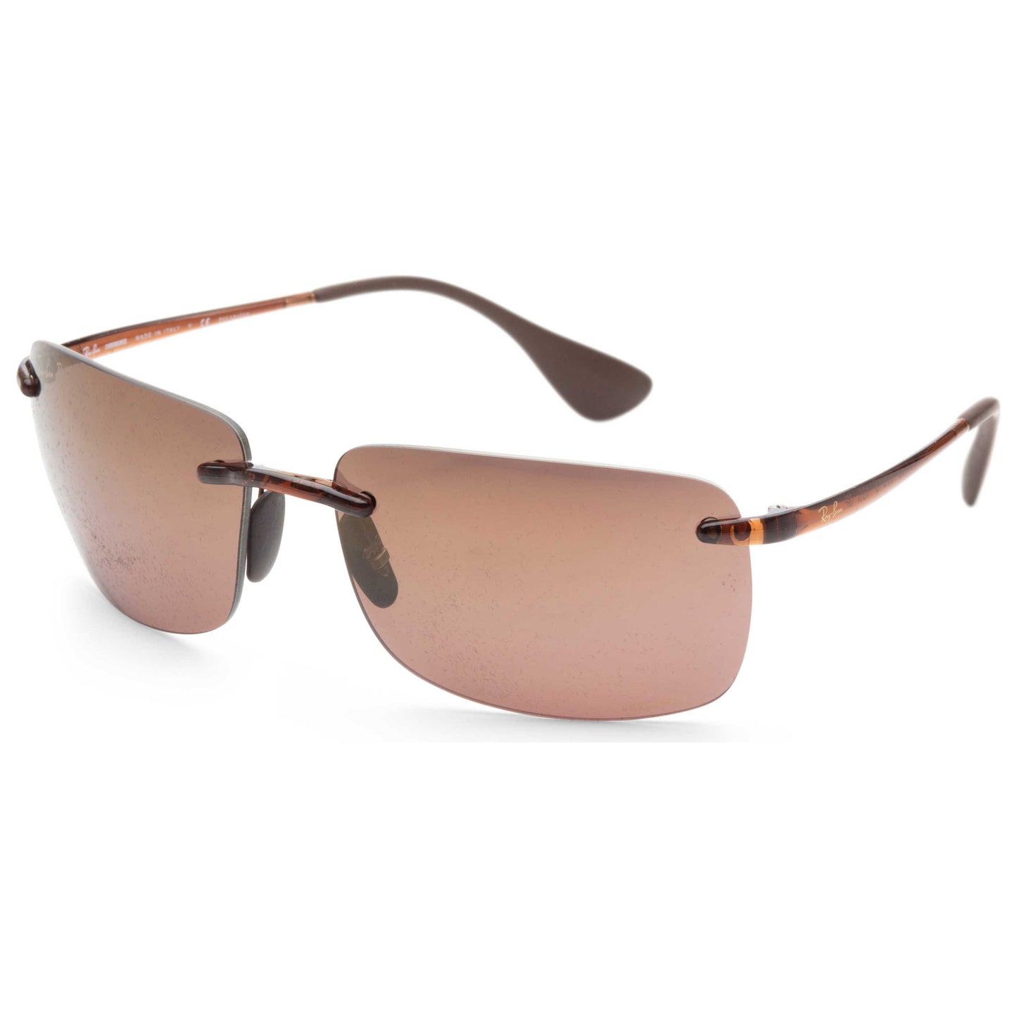Front view of Ray-Ban Chromance Unisex Sunglasses RB4255-604-6B