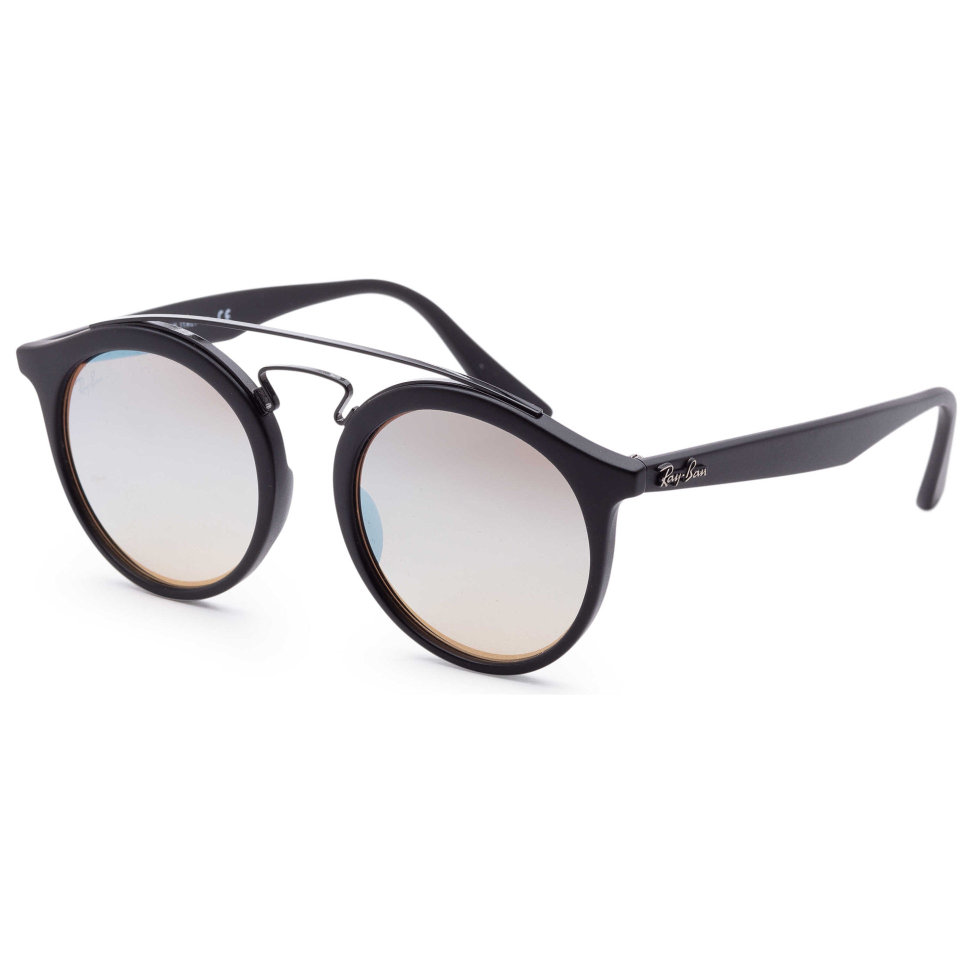 Front view of Ray-Ban Fashion Men's Sunglasses RB4256-6253B8-49