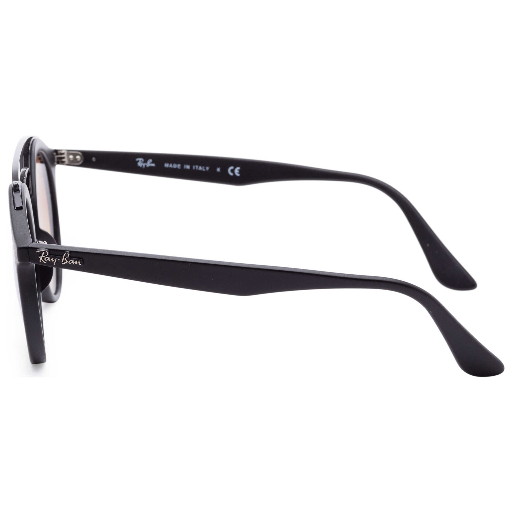 Left view of Ray-Ban Fashion Men's Sunglasses RB4256-6253B8-49