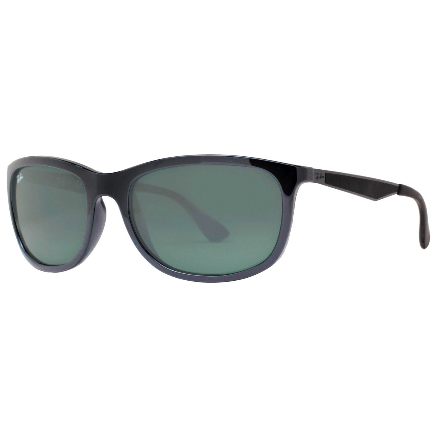 Front view of Ray-Ban Rectangular Unisex Sunglasses RB4267601-7159