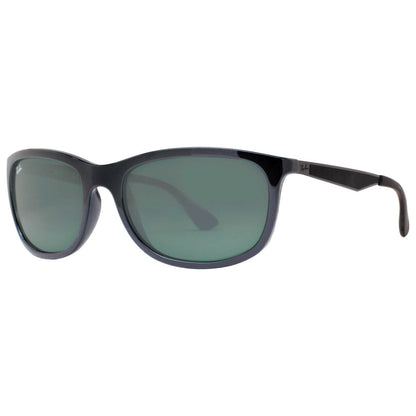 Front view of Ray-Ban Rectangular Unisex Sunglasses RB4267601-7159