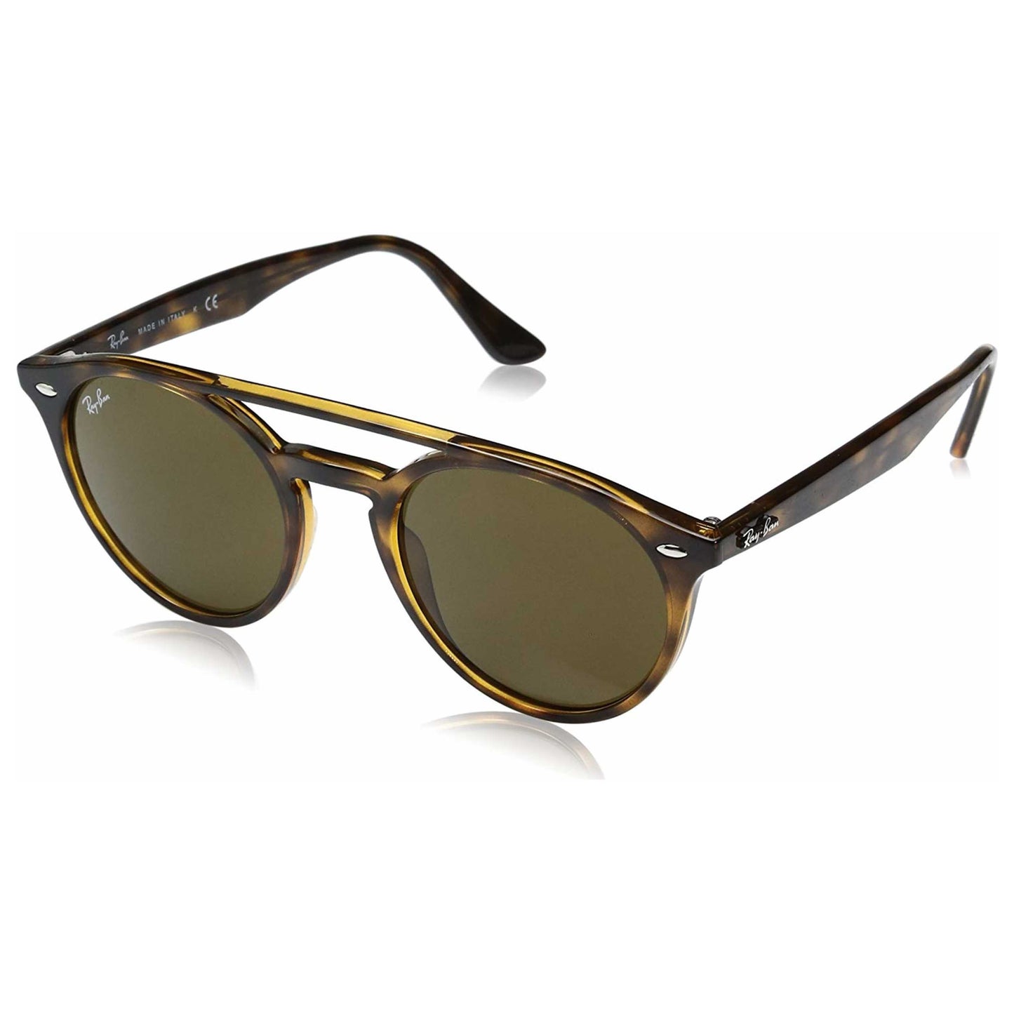 Front view of Ray-Ban Round Unisex Sunglasses RB4279-710-73-51
