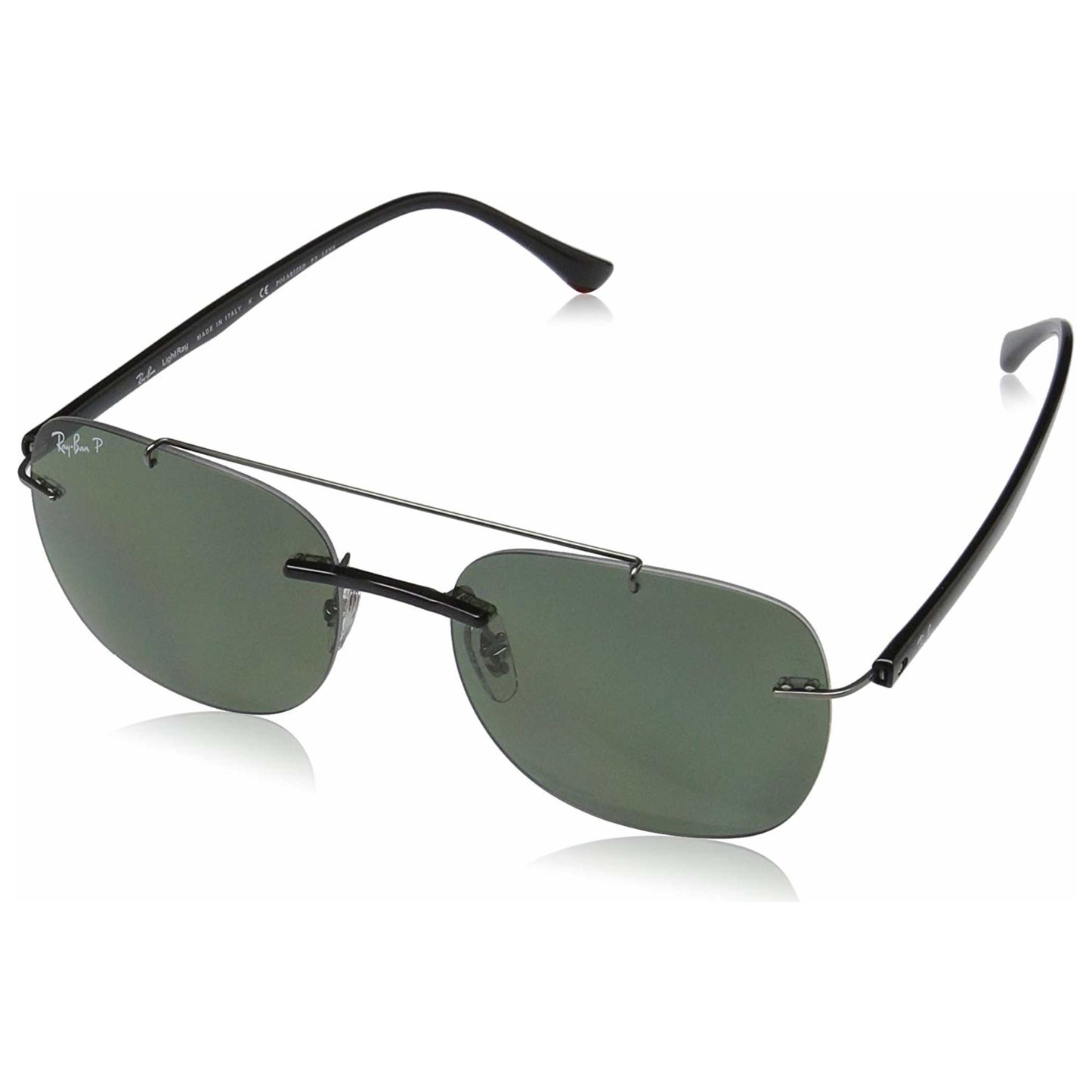 Front view of Ray-Ban Square Unisex Sunglasses RB4280-6019A-55
