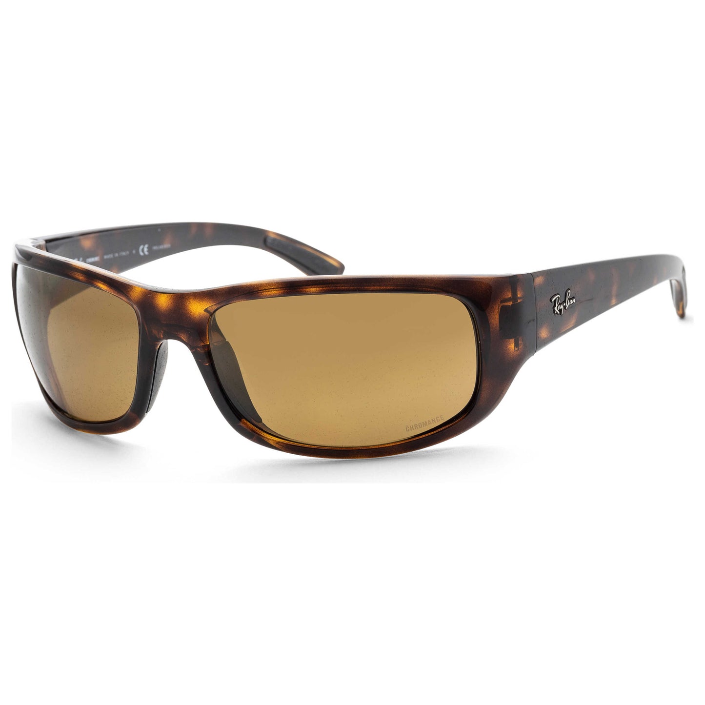 Front view of Ray-Ban Chromance Men's Sunglasses RB4283CH-710-A3-64