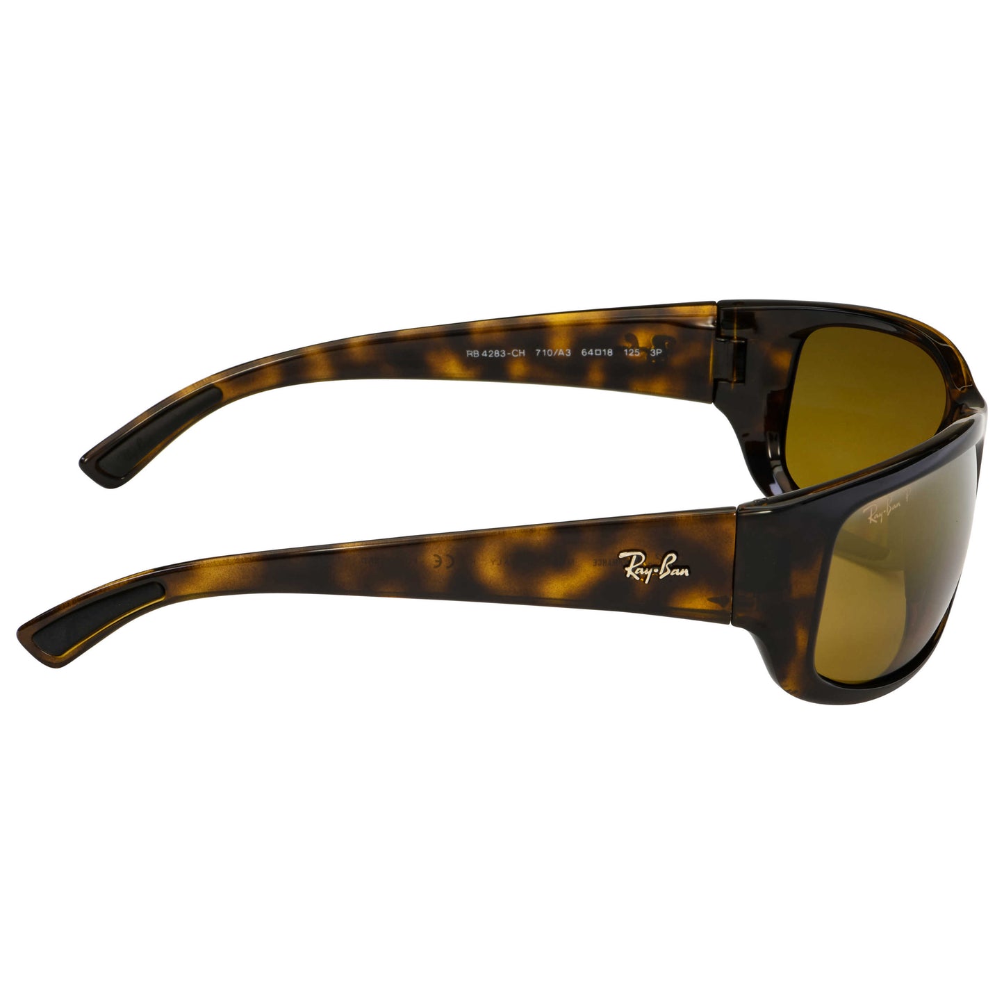 Right view of Ray-Ban Chromance Men's Sunglasses RB4283CH-710-A3-64